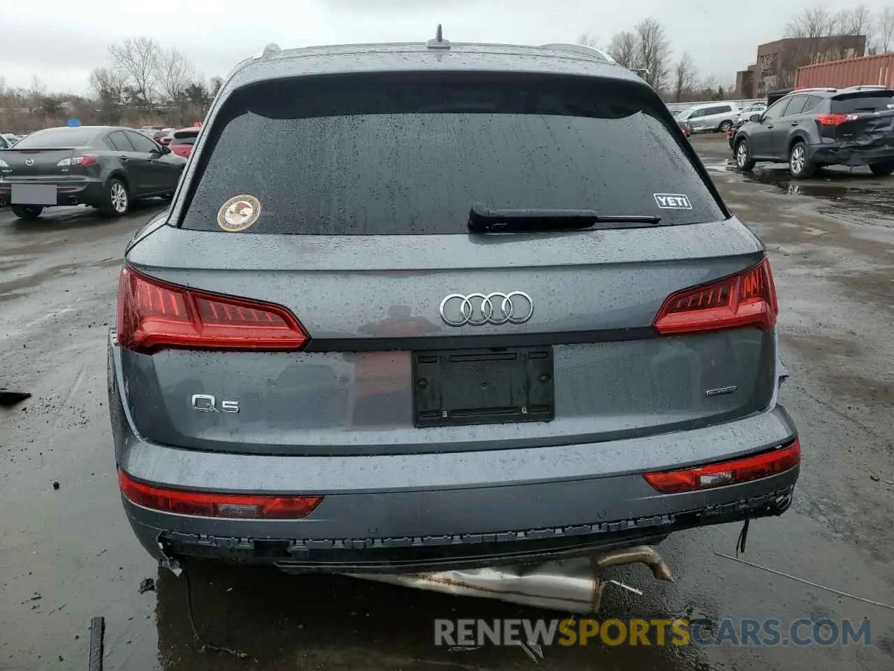6 Photograph of a damaged car WA1CNAFY0L2091114 AUDI Q5 2020