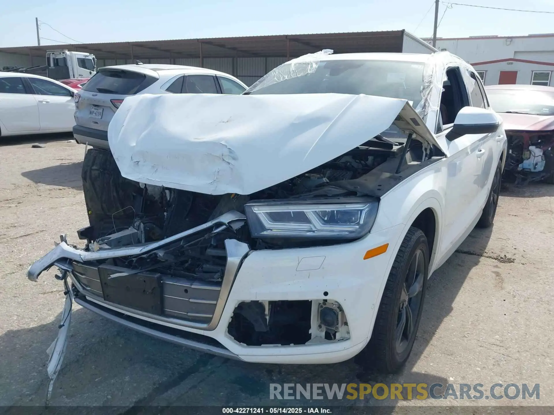 2 Photograph of a damaged car WA1CNAFY0L2092800 AUDI Q5 2020