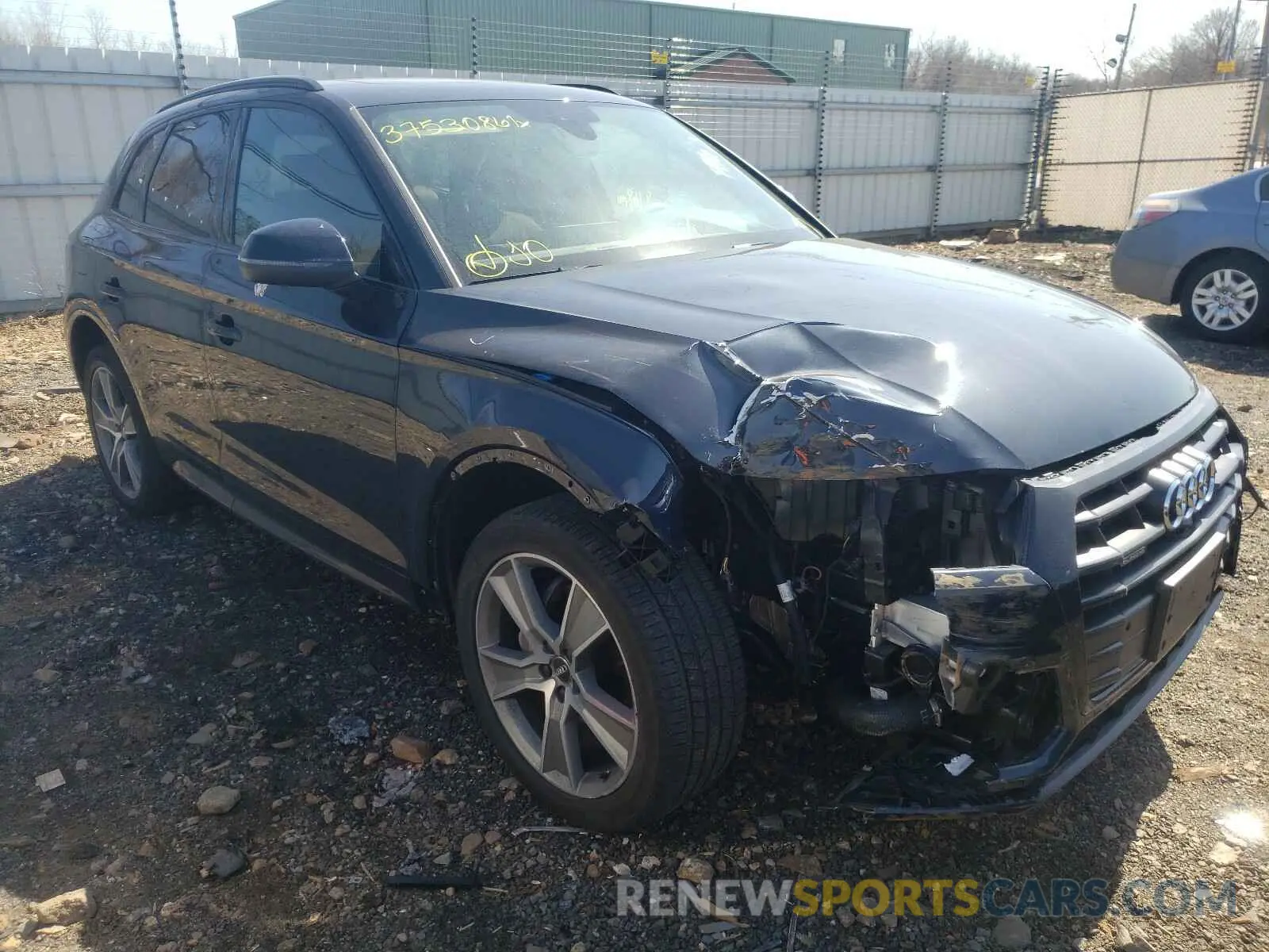 1 Photograph of a damaged car WA1CNAFY5L2104844 AUDI Q5 2020