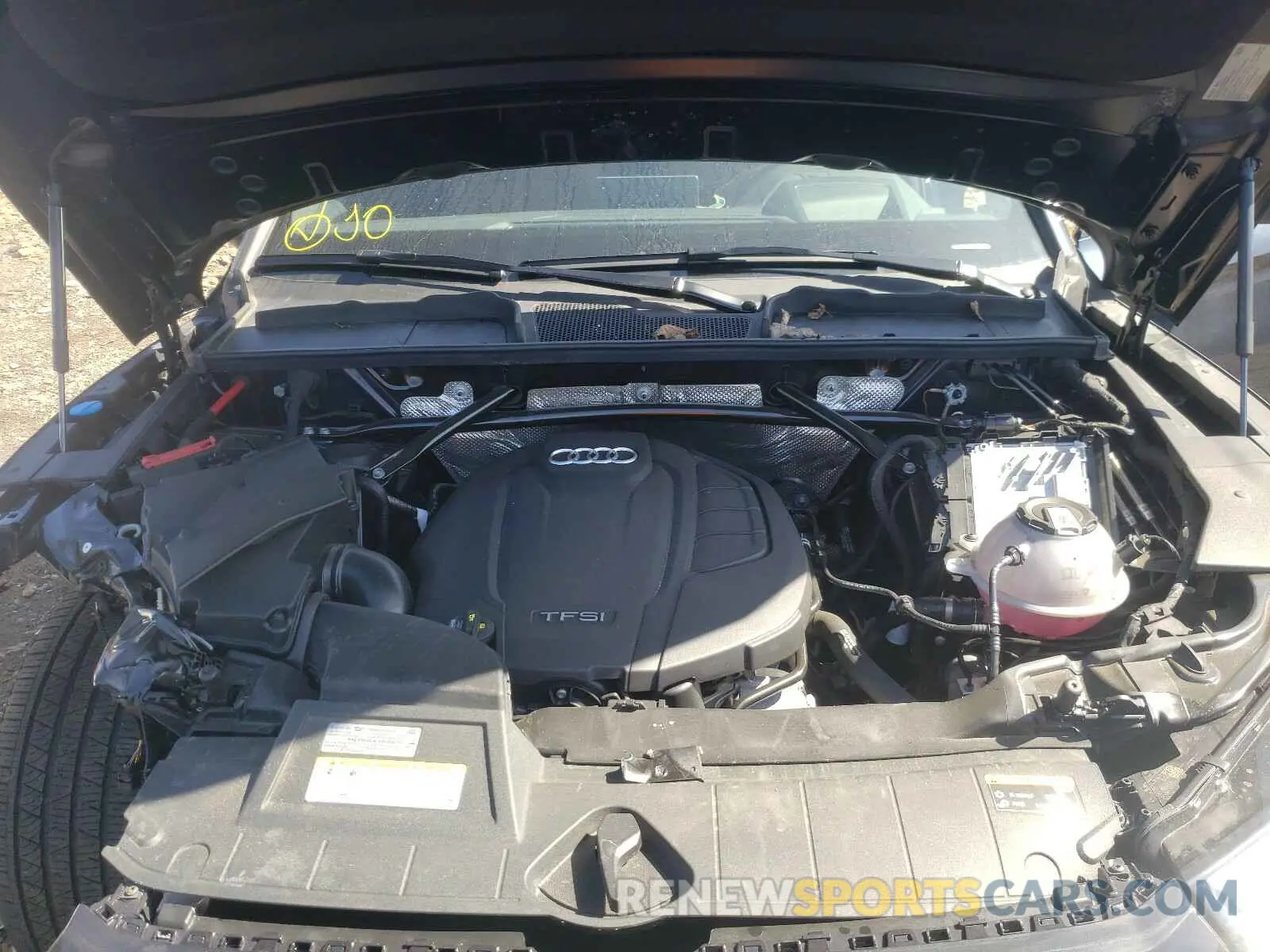 7 Photograph of a damaged car WA1CNAFY5L2104844 AUDI Q5 2020