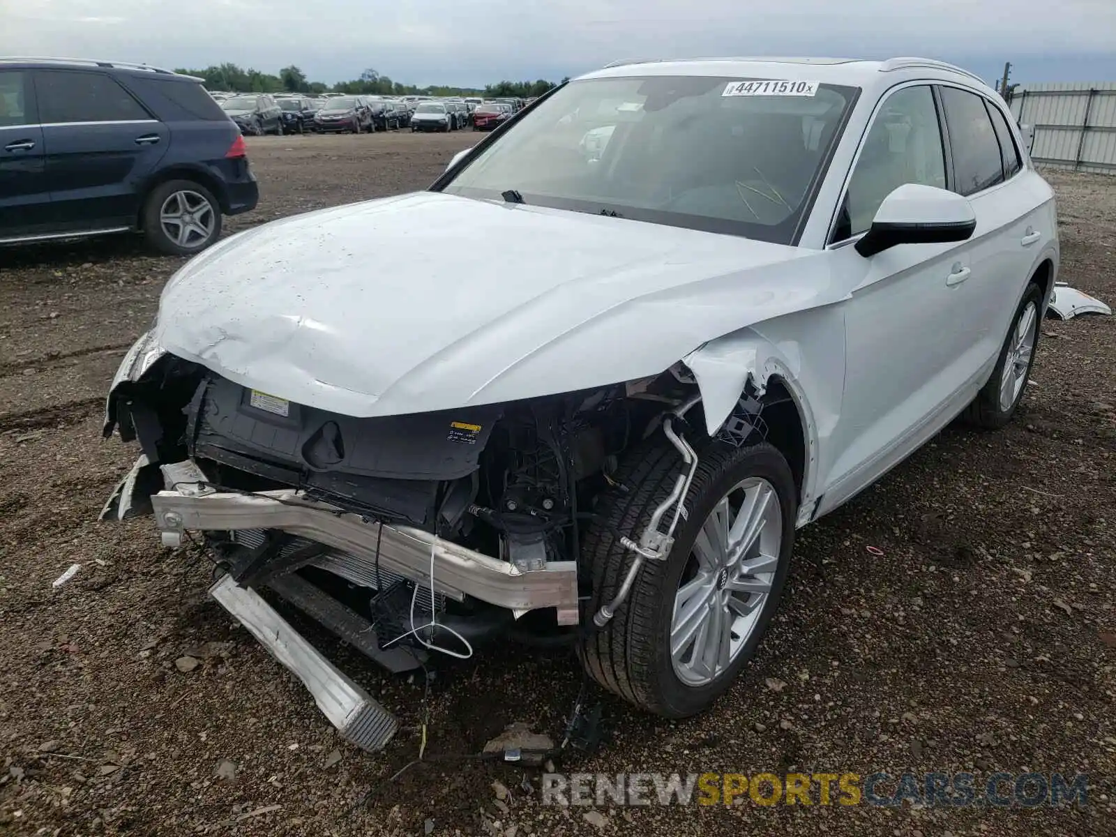 2 Photograph of a damaged car WA1CNAFY6L2003960 AUDI Q5 2020