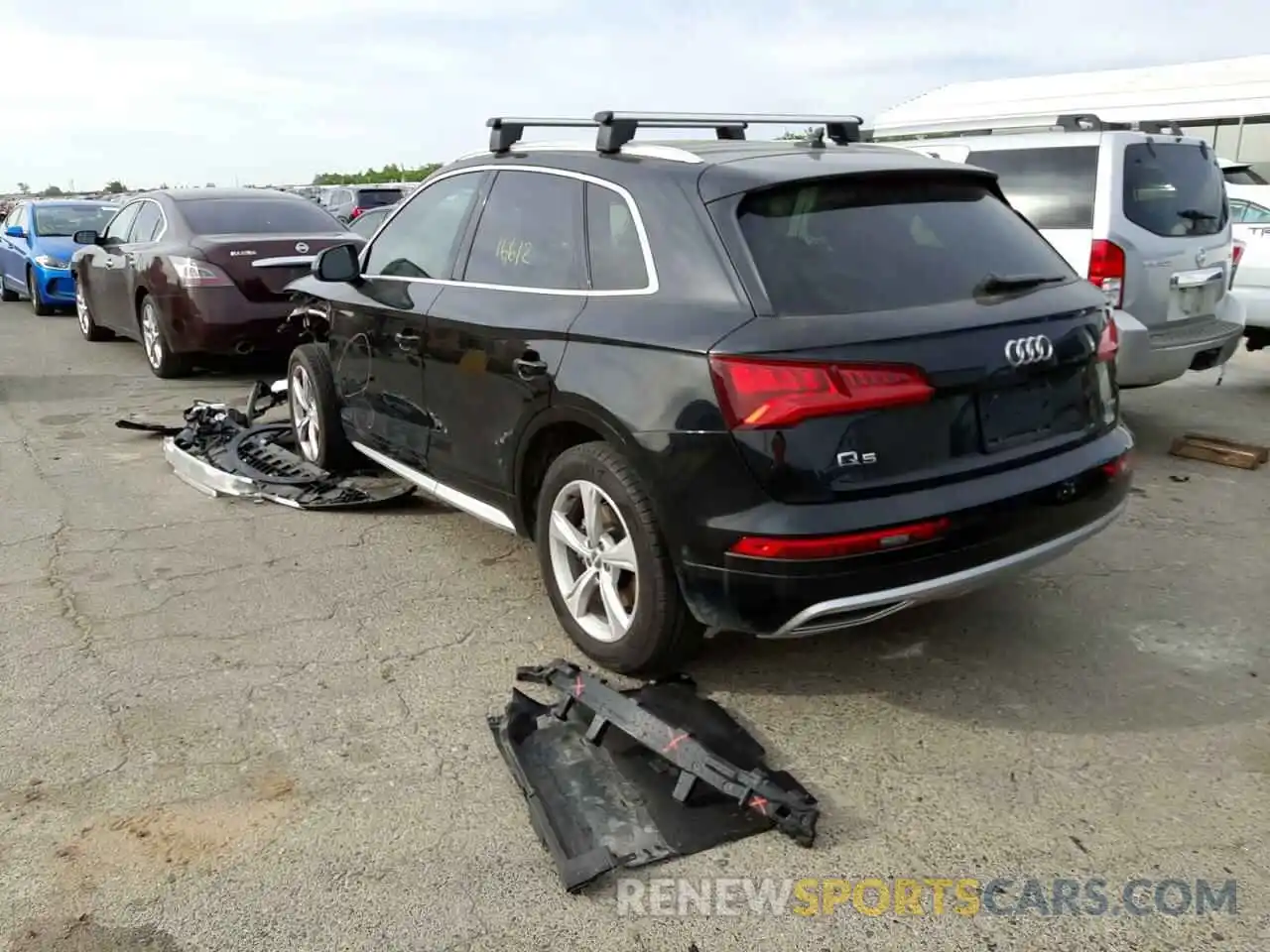 3 Photograph of a damaged car WA1CNAFY6L2113956 AUDI Q5 2020