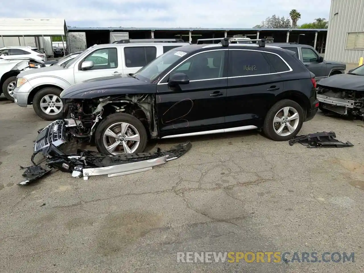 9 Photograph of a damaged car WA1CNAFY6L2113956 AUDI Q5 2020