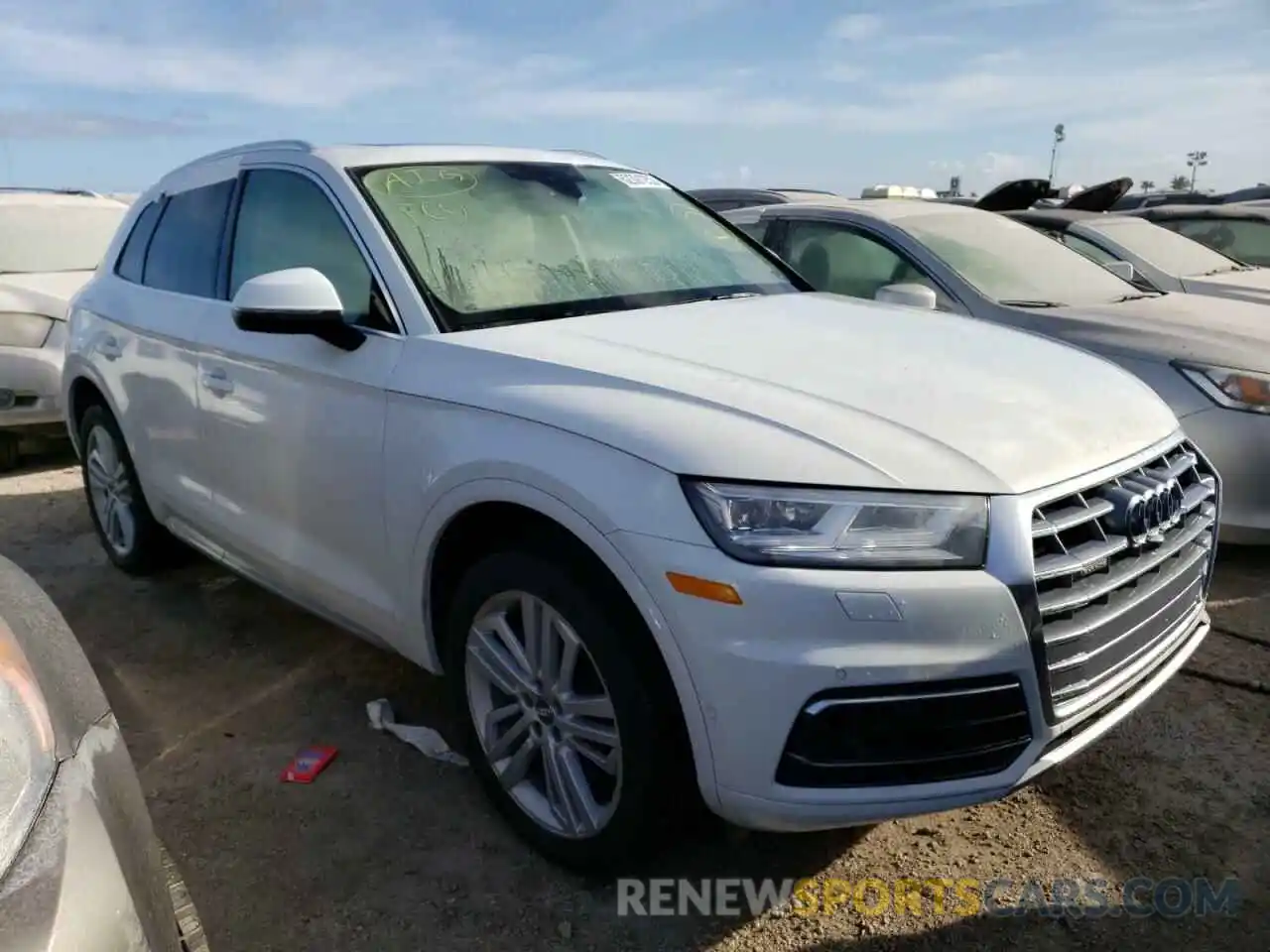 1 Photograph of a damaged car WA1CNAFY9L2100490 AUDI Q5 2020