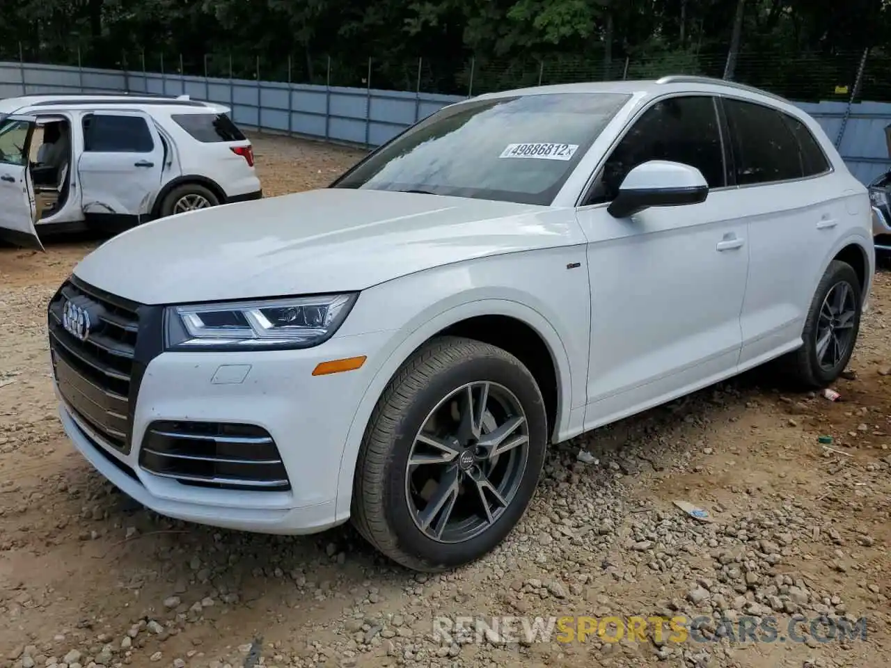 2 Photograph of a damaged car WA1E2AFY0L2053495 AUDI Q5 2020