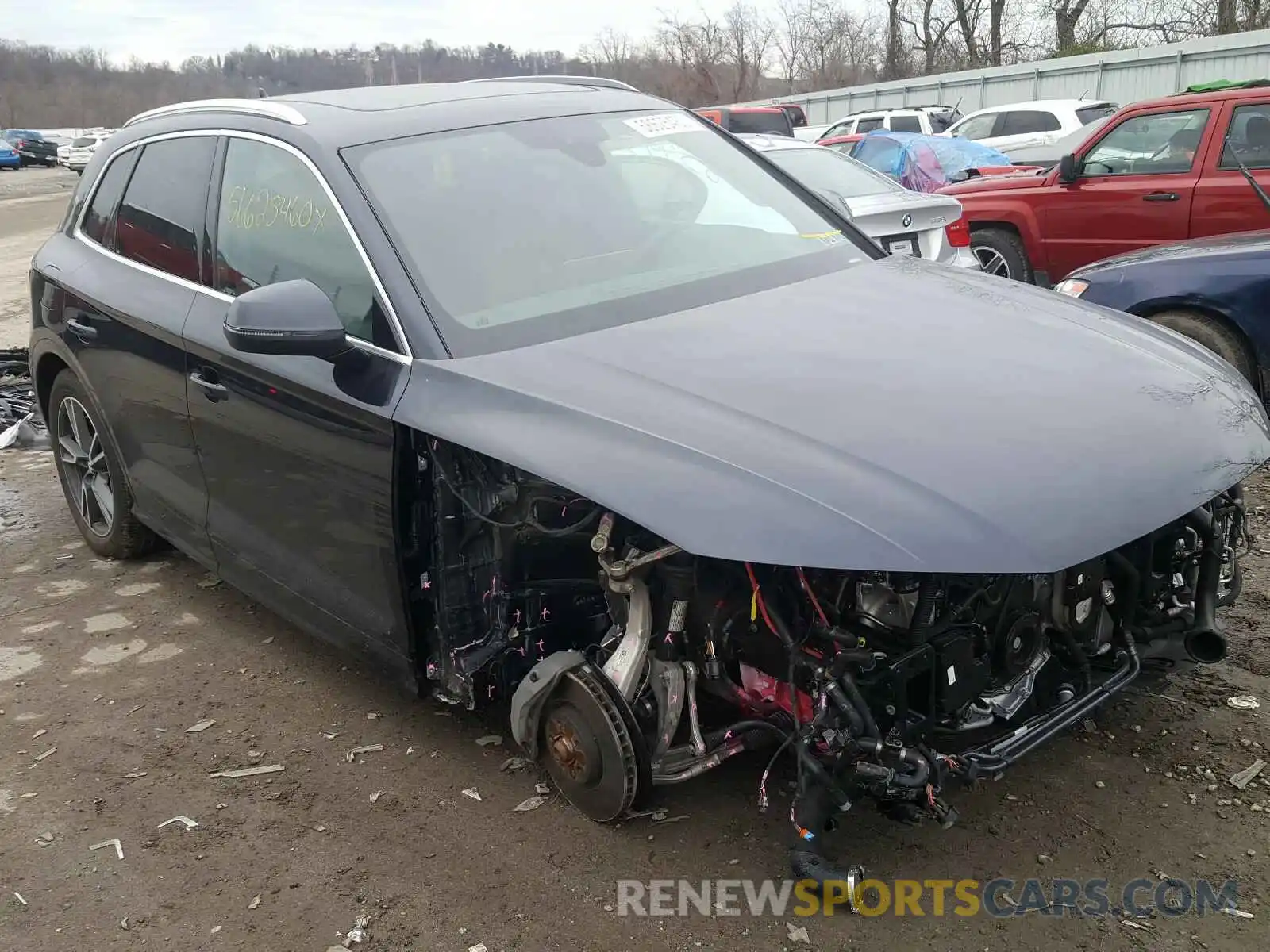 1 Photograph of a damaged car WA1E2AFY5L2045649 AUDI Q5 2020