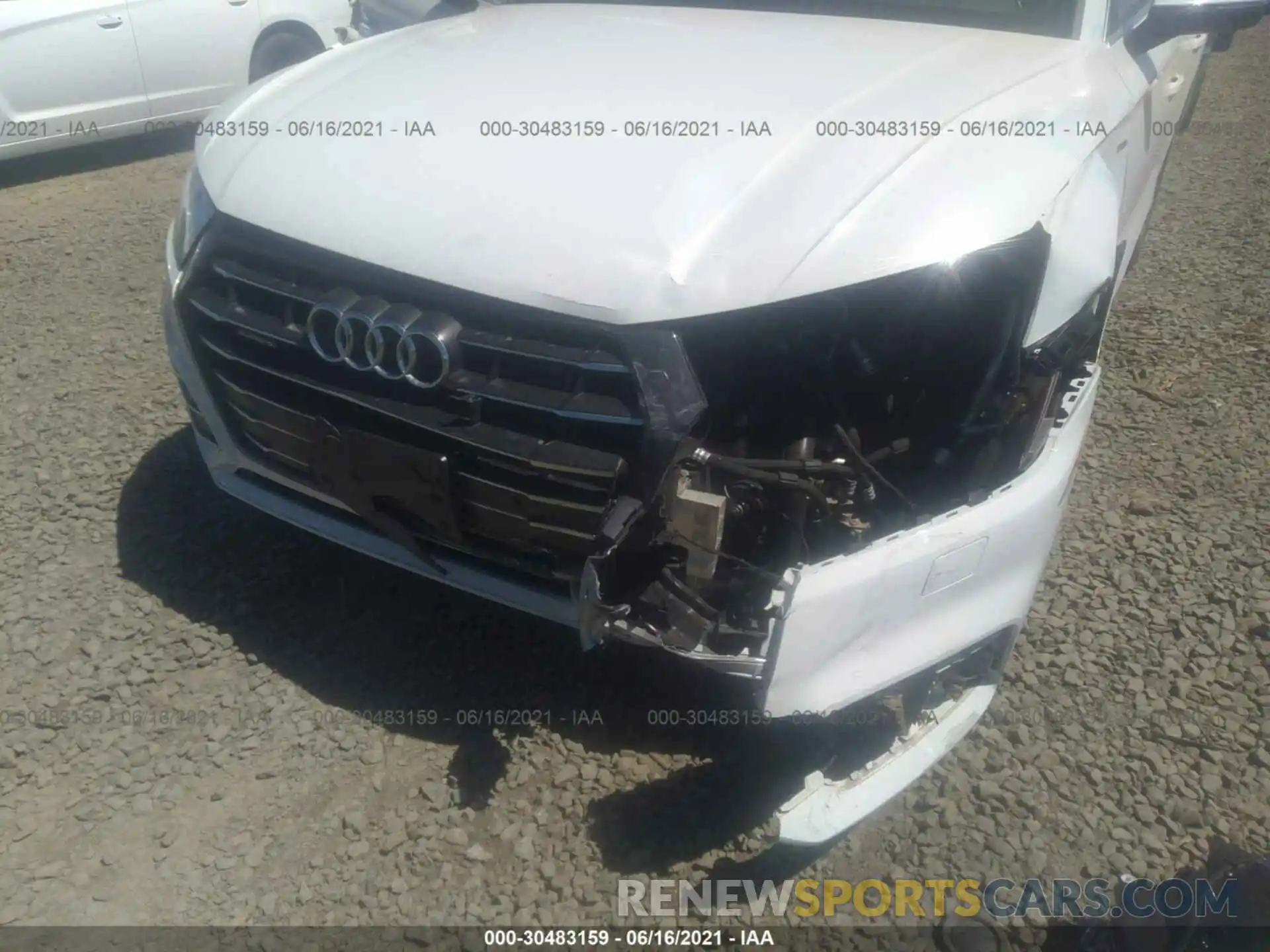 6 Photograph of a damaged car WA1E2AFYXL2049308 AUDI Q5 2020