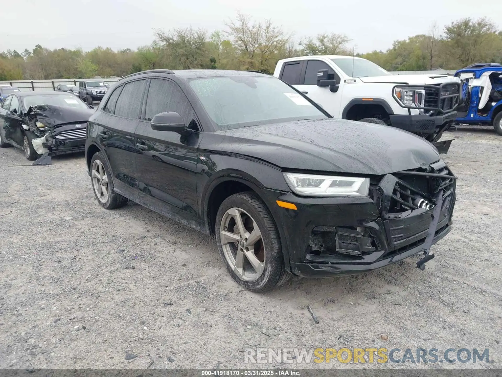 1 Photograph of a damaged car WA1ENAFY1L2123660 AUDI Q5 2020