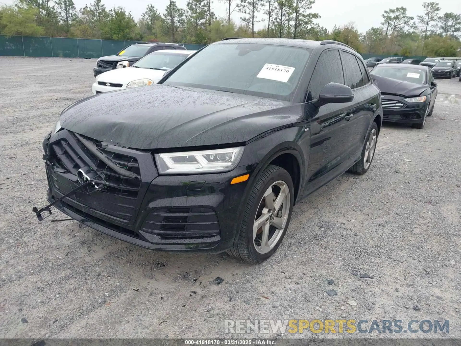 2 Photograph of a damaged car WA1ENAFY1L2123660 AUDI Q5 2020