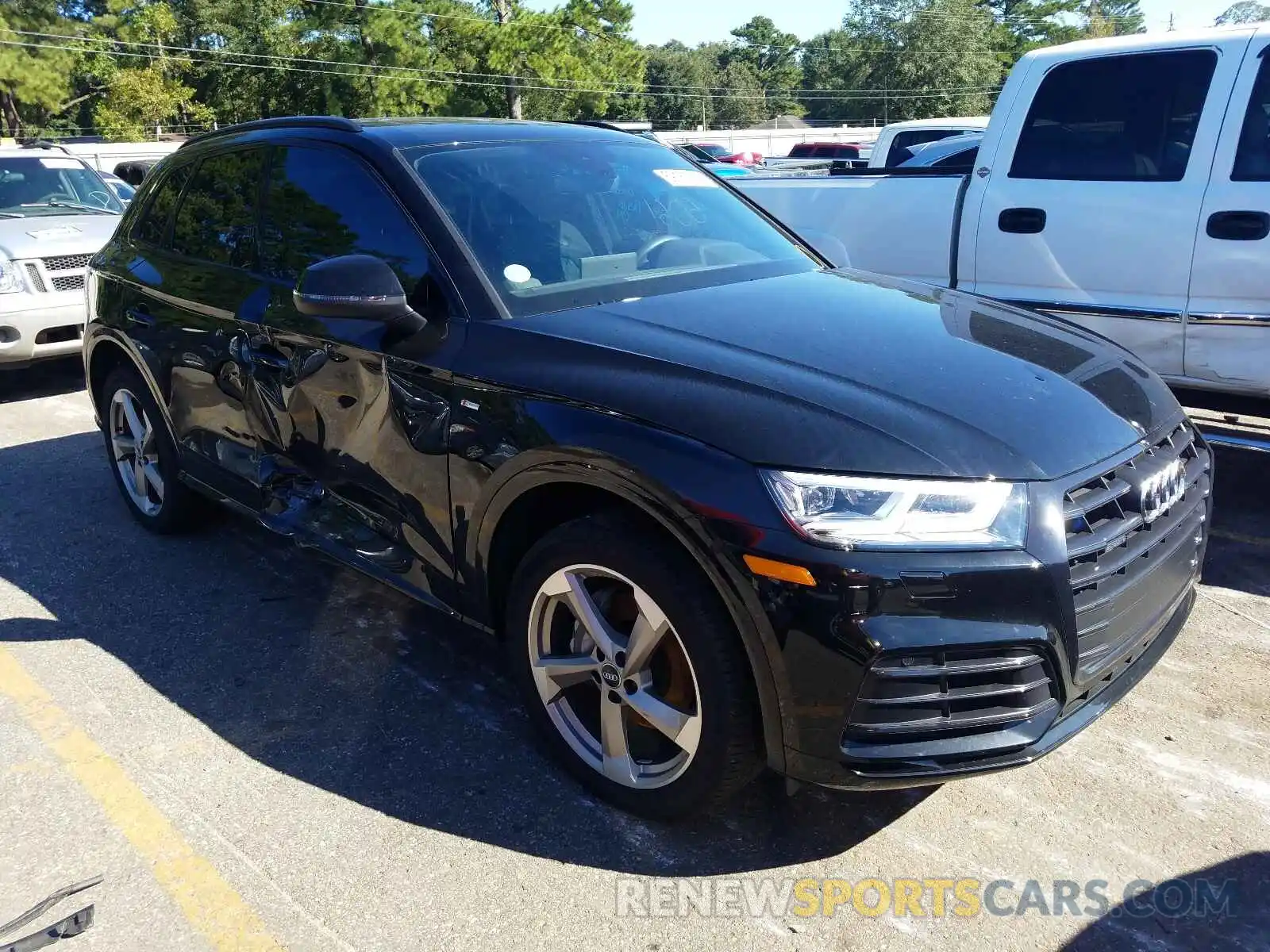 1 Photograph of a damaged car WA1ENAFY7L2102571 AUDI Q5 2020