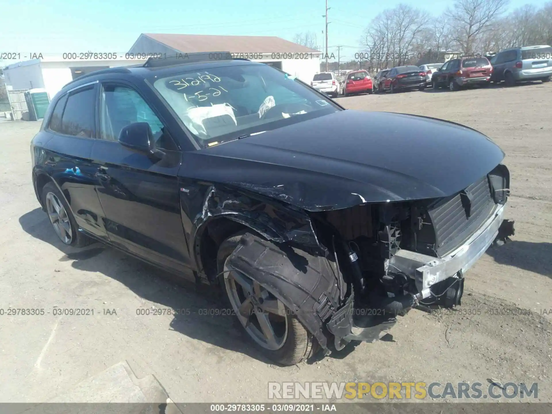 1 Photograph of a damaged car WA1ENAFY9L2084123 AUDI Q5 2020