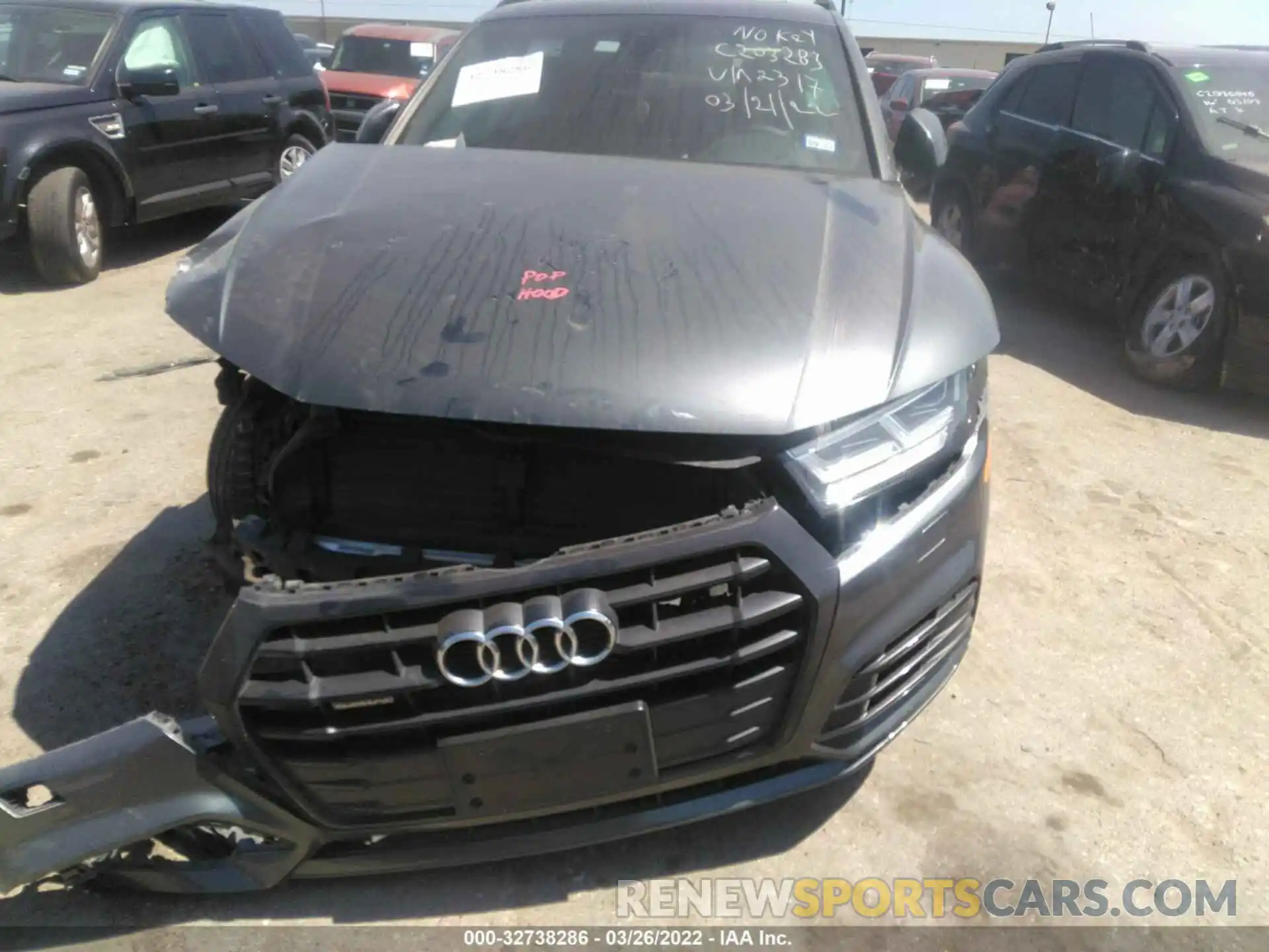 6 Photograph of a damaged car WA1ENAFYXL2112317 AUDI Q5 2020