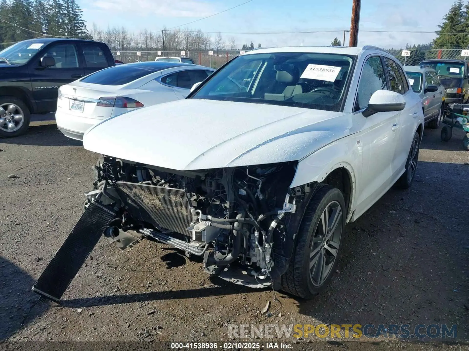 2 Photograph of a damaged car WA1F2AFYXL2100908 AUDI Q5 2020