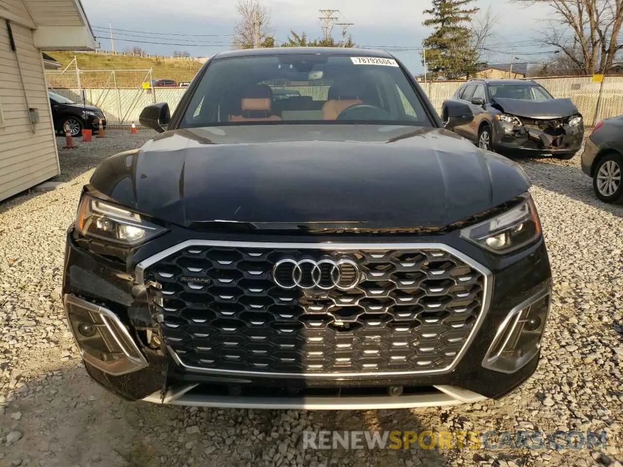 5 Photograph of a damaged car WA15AAFY2M2132459 AUDI Q5 2021