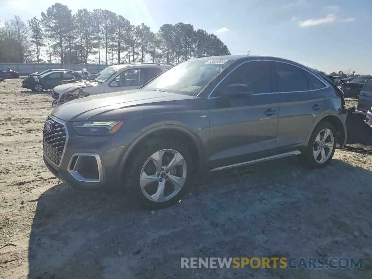 1 Photograph of a damaged car WA15AAFY8M2126553 AUDI Q5 2021