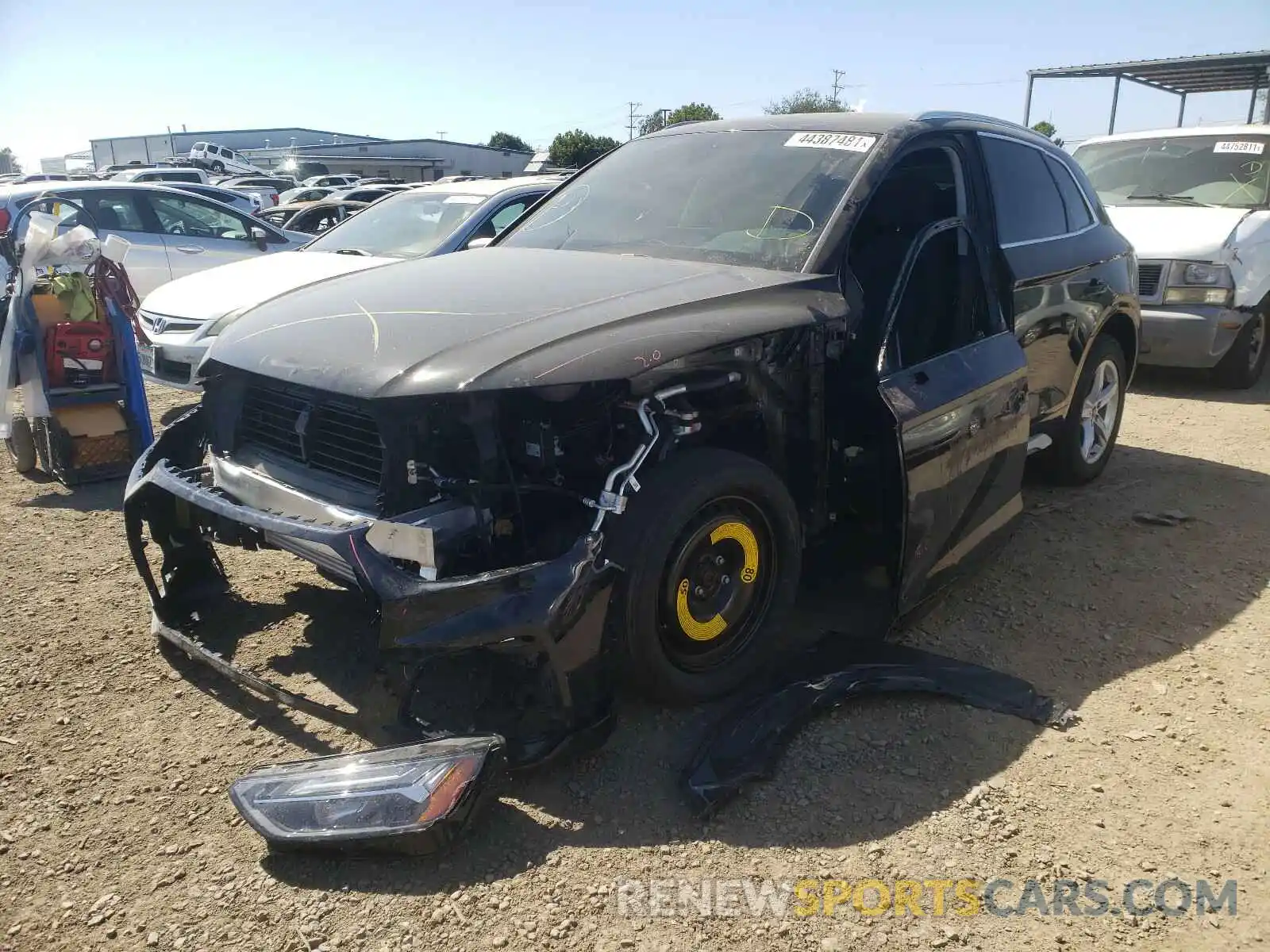 2 Photograph of a damaged car WA1AAAFY0M2005045 AUDI Q5 2021