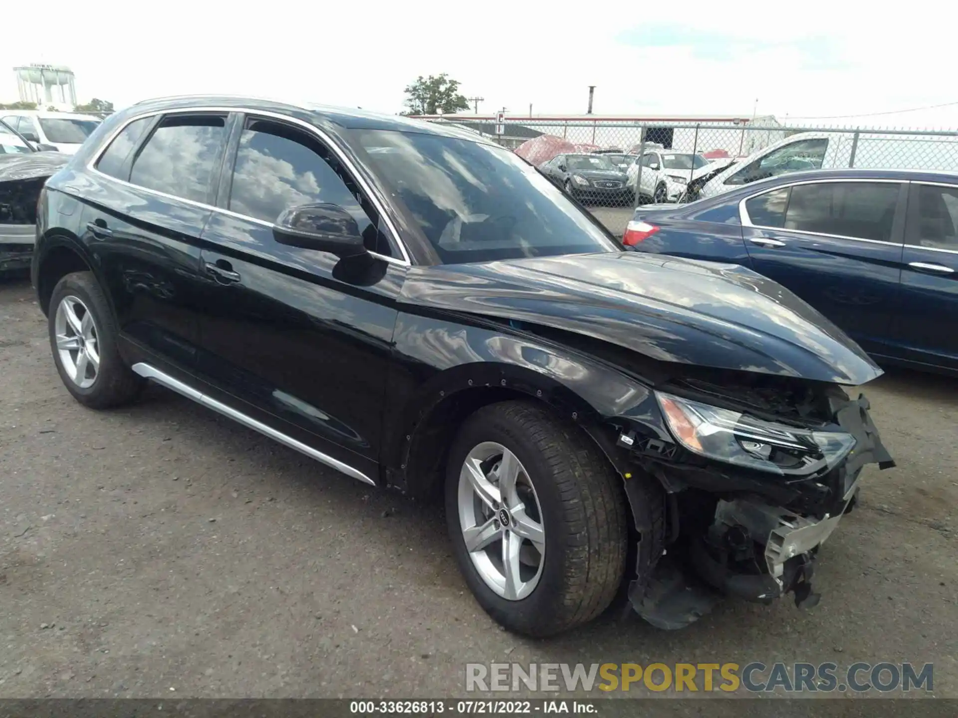 1 Photograph of a damaged car WA1AAAFY0M2092719 AUDI Q5 2021