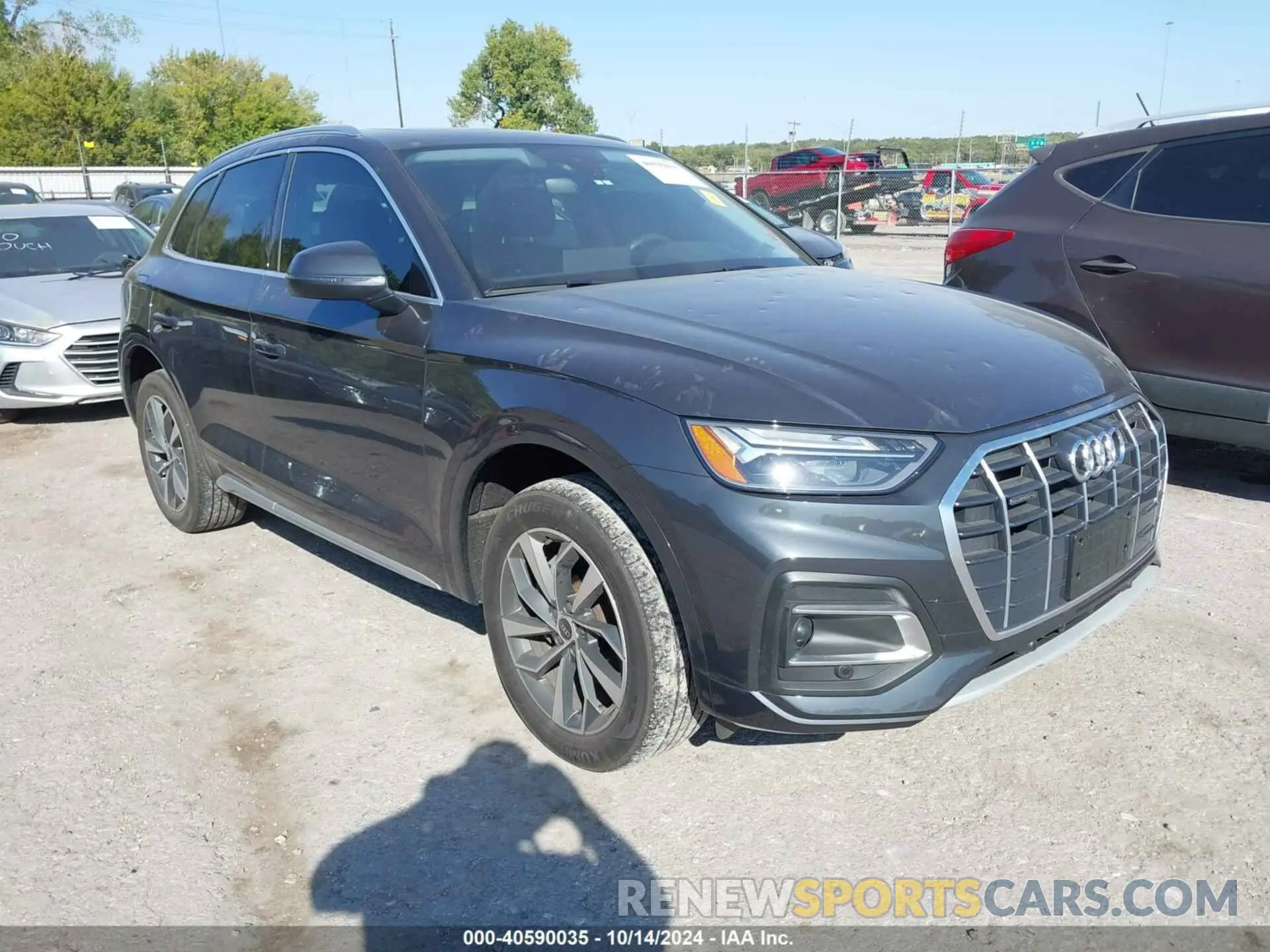 1 Photograph of a damaged car WA1AAAFY1M2002705 AUDI Q5 2021