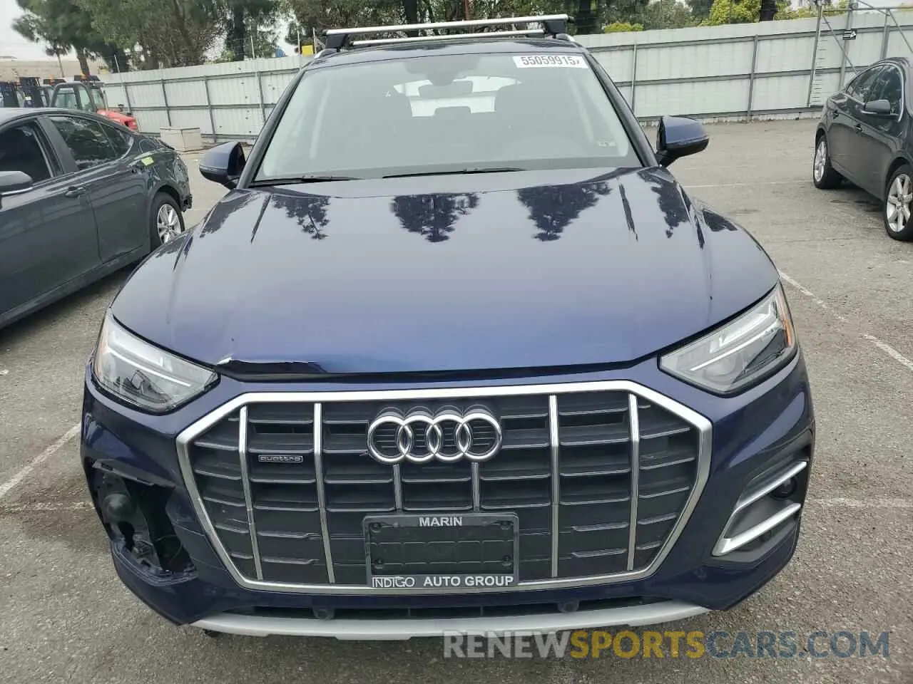 5 Photograph of a damaged car WA1AAAFY1M2003515 AUDI Q5 2021