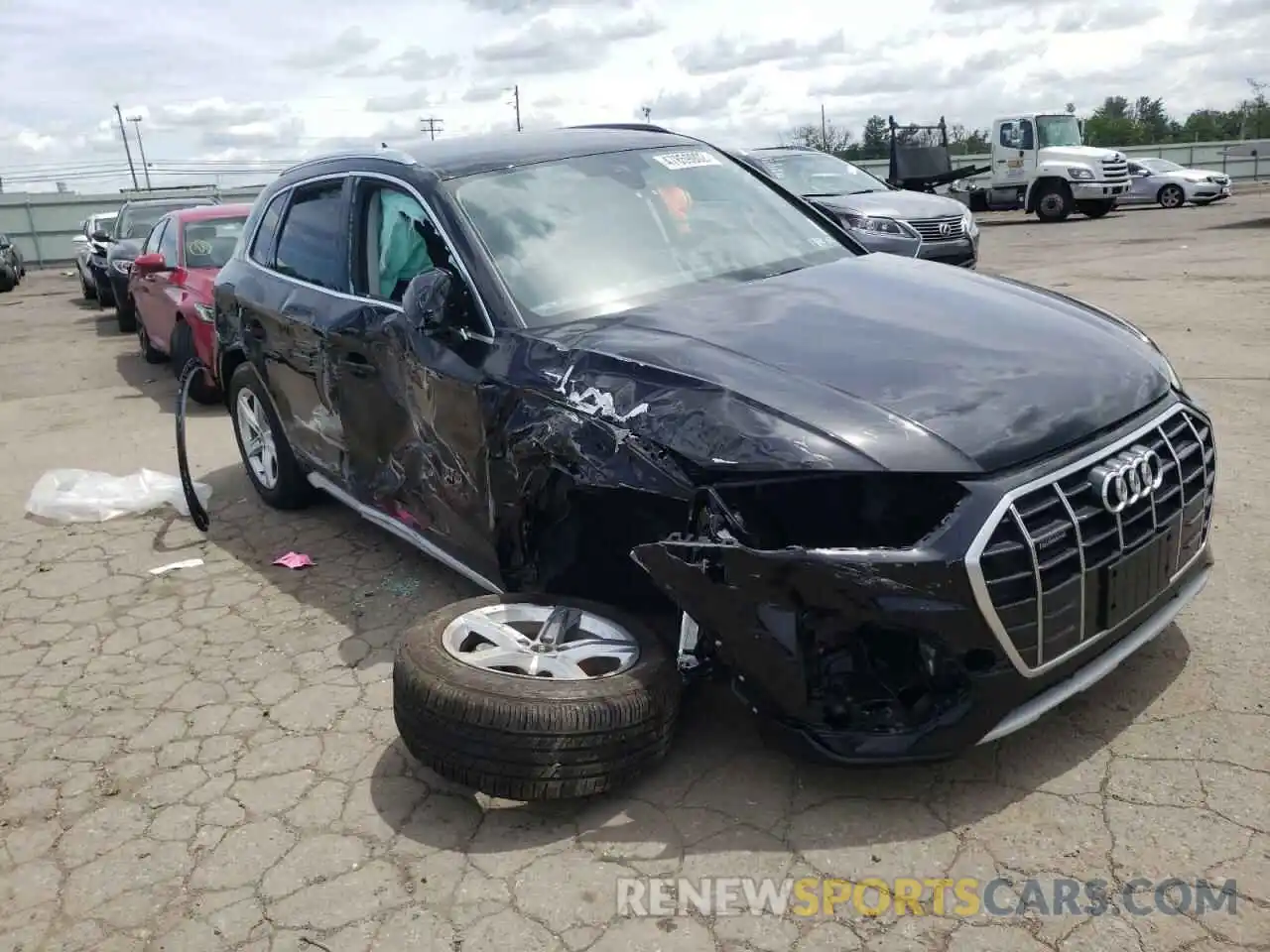 1 Photograph of a damaged car WA1AAAFY1M2004342 AUDI Q5 2021