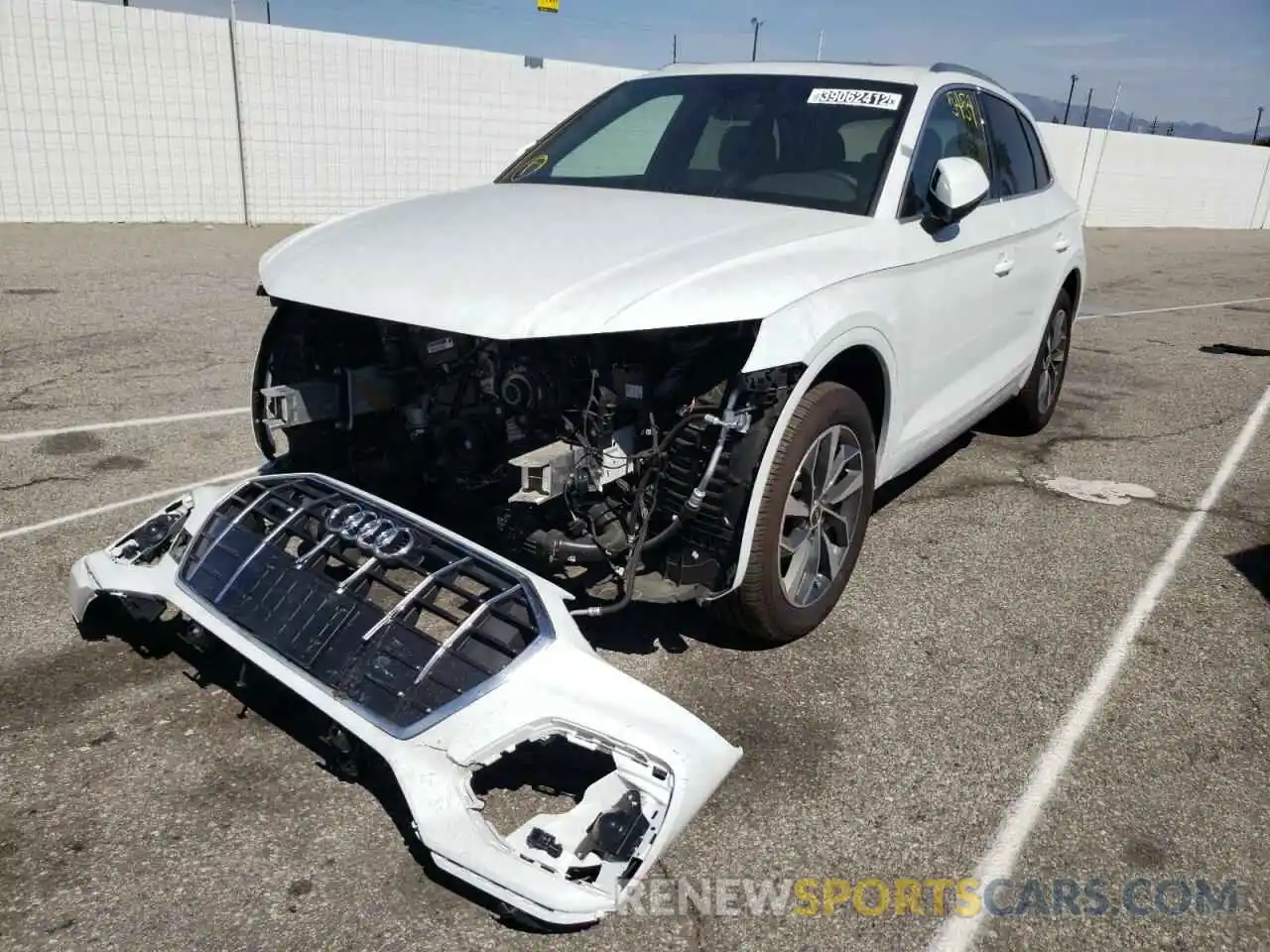 2 Photograph of a damaged car WA1AAAFY1M2009301 AUDI Q5 2021