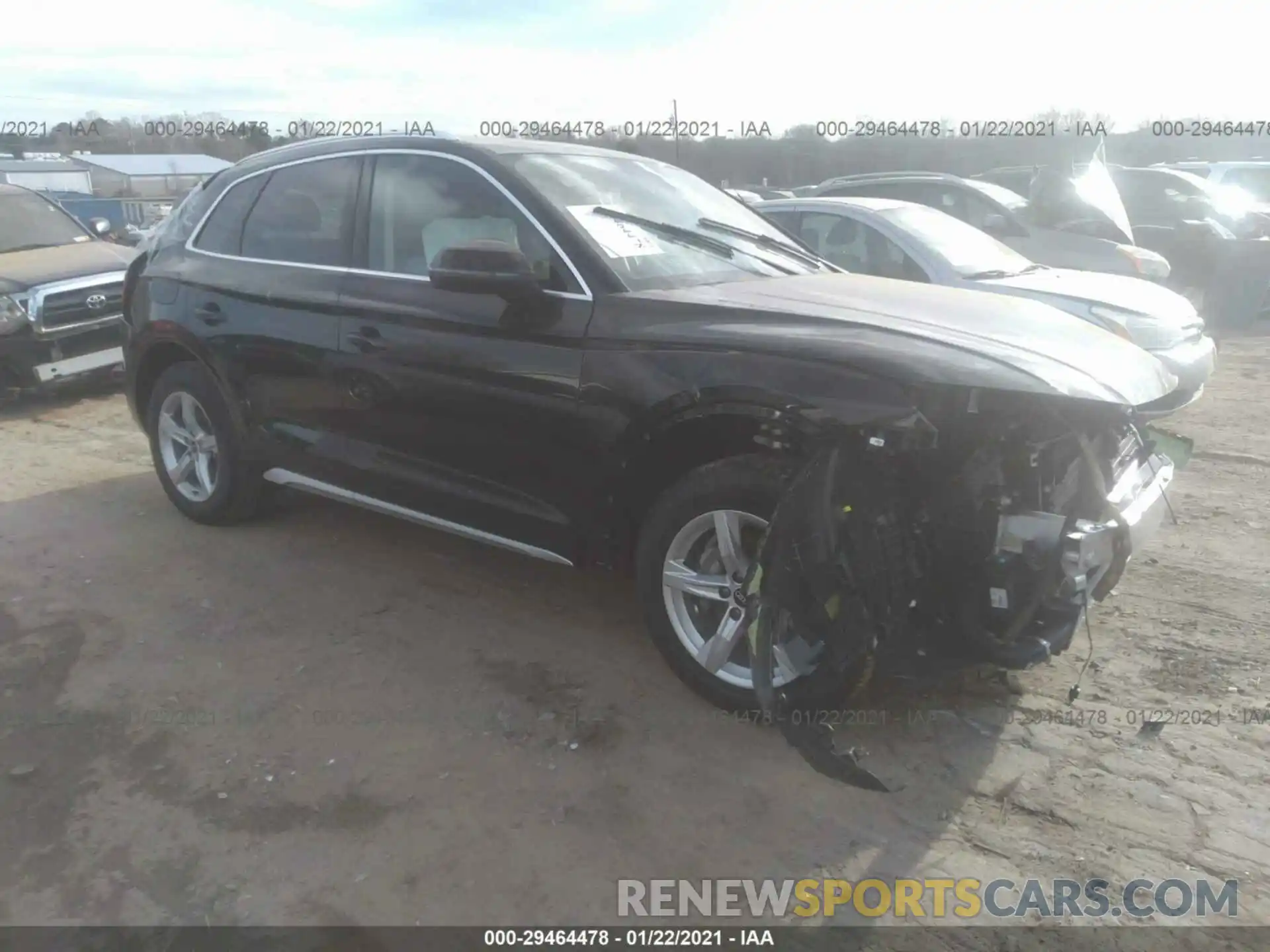 1 Photograph of a damaged car WA1AAAFY1M2016281 AUDI Q5 2021