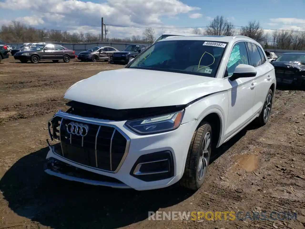 2 Photograph of a damaged car WA1AAAFY1M2064573 AUDI Q5 2021