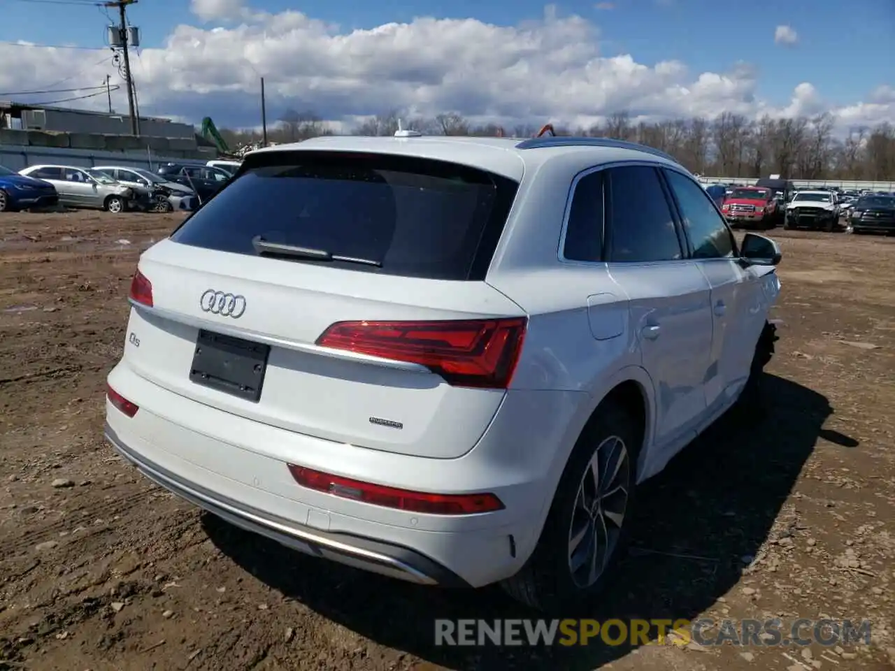 4 Photograph of a damaged car WA1AAAFY1M2064573 AUDI Q5 2021