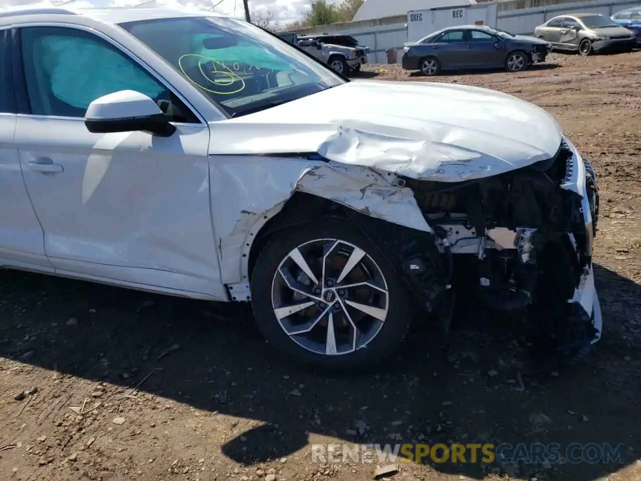 9 Photograph of a damaged car WA1AAAFY1M2064573 AUDI Q5 2021