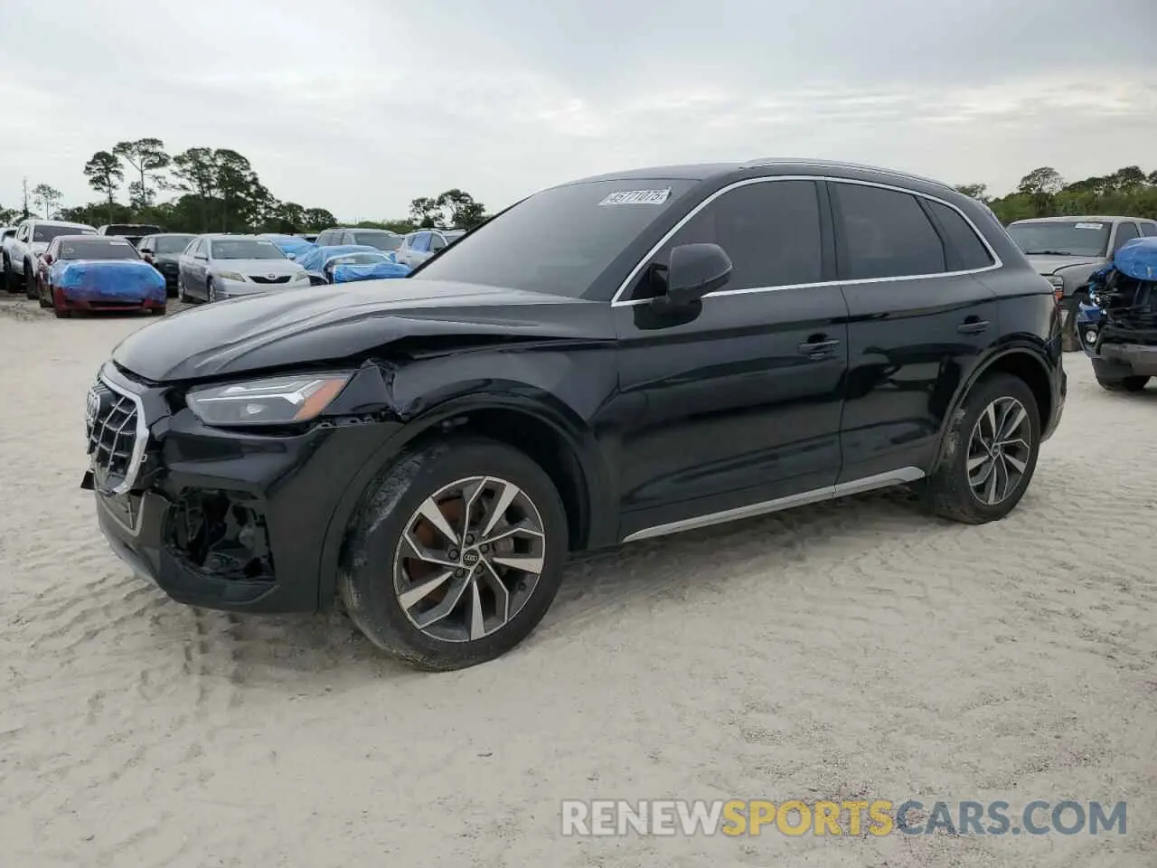 1 Photograph of a damaged car WA1AAAFY1M2096259 AUDI Q5 2021