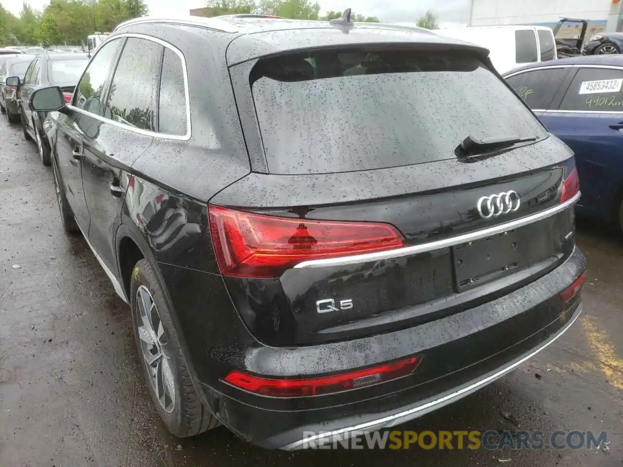 3 Photograph of a damaged car WA1AAAFY2M2005046 AUDI Q5 2021