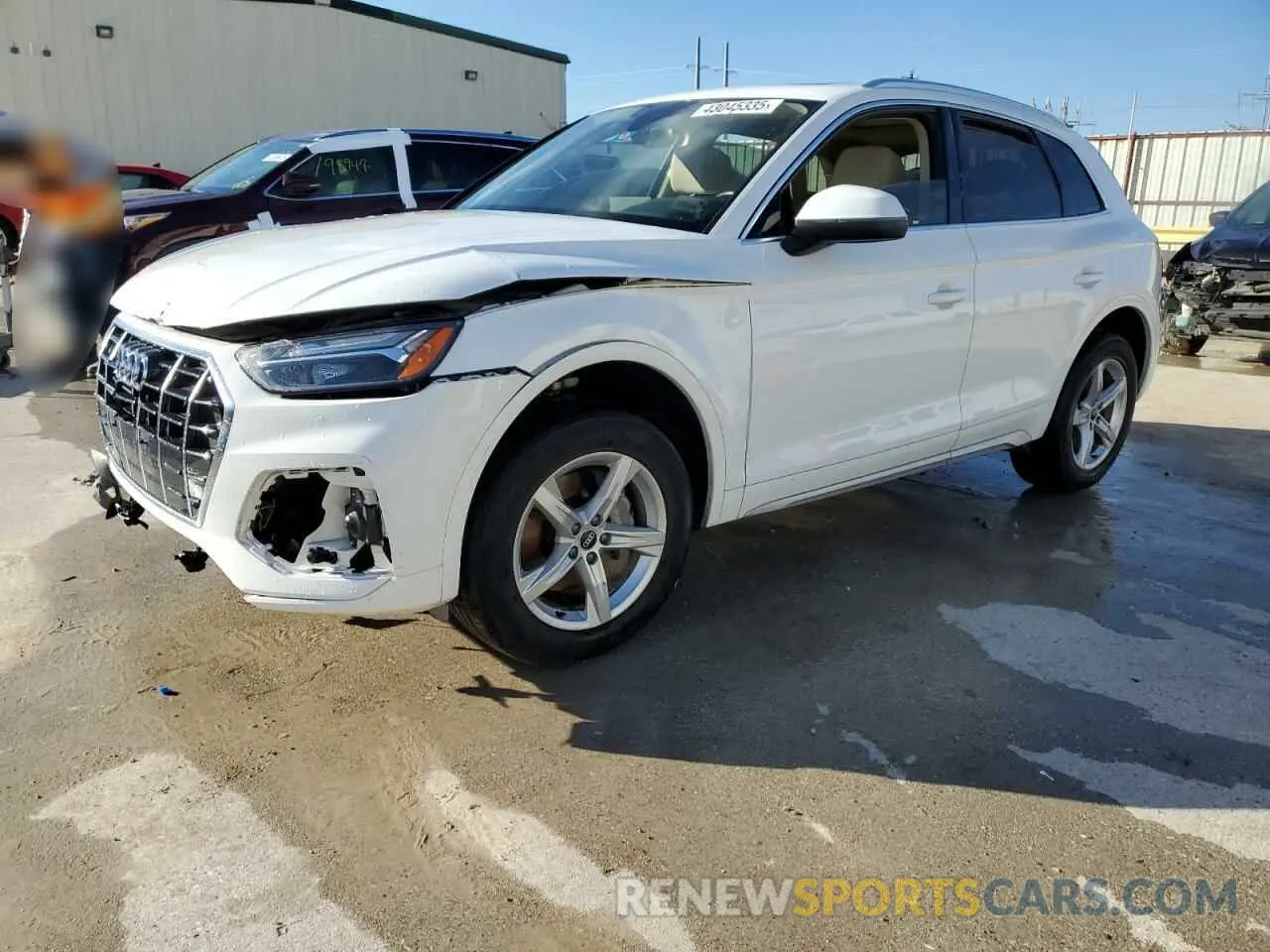 1 Photograph of a damaged car WA1AAAFY2M2087554 AUDI Q5 2021