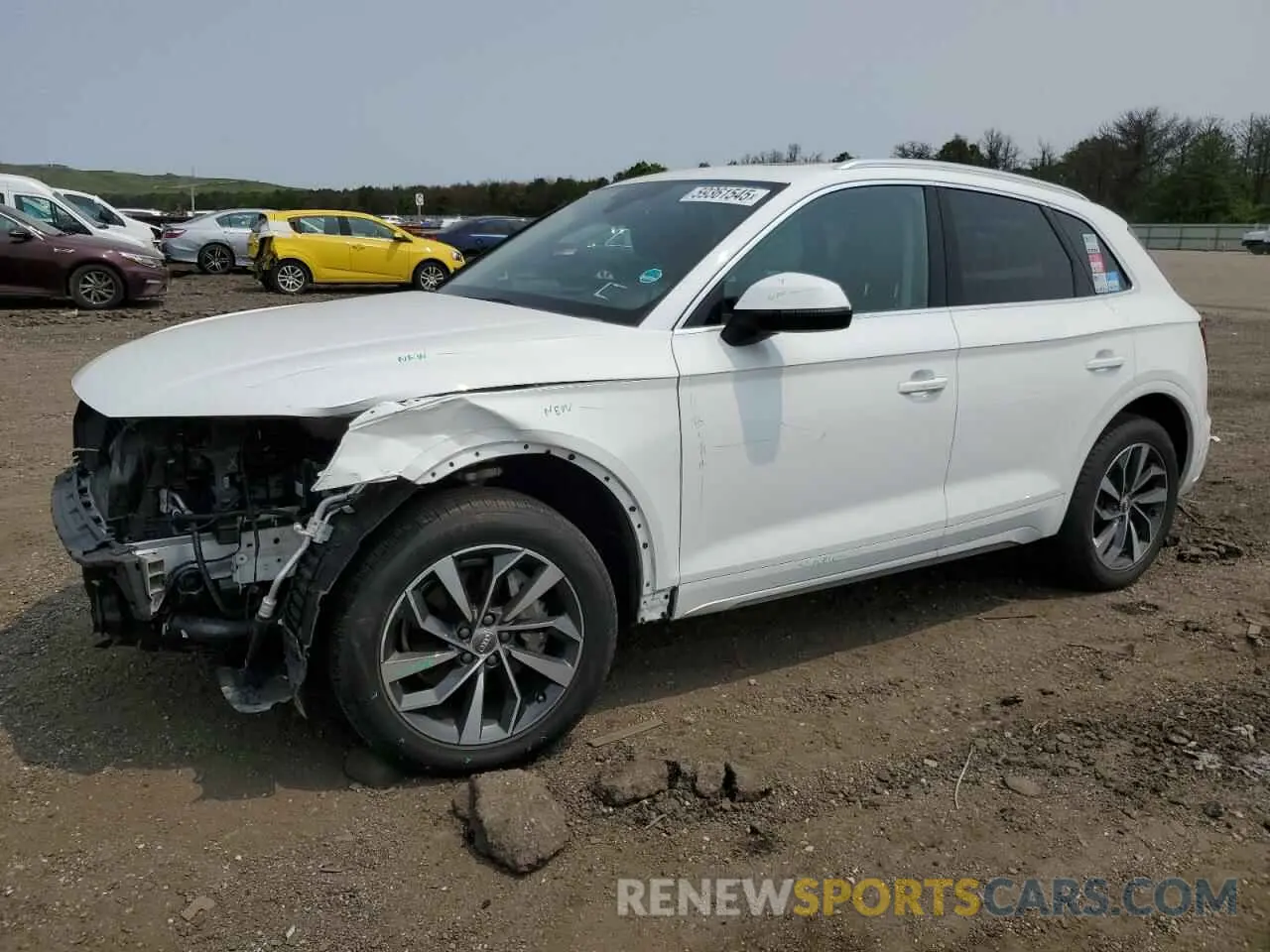 1 Photograph of a damaged car WA1AAAFY3M2002057 AUDI Q5 2021
