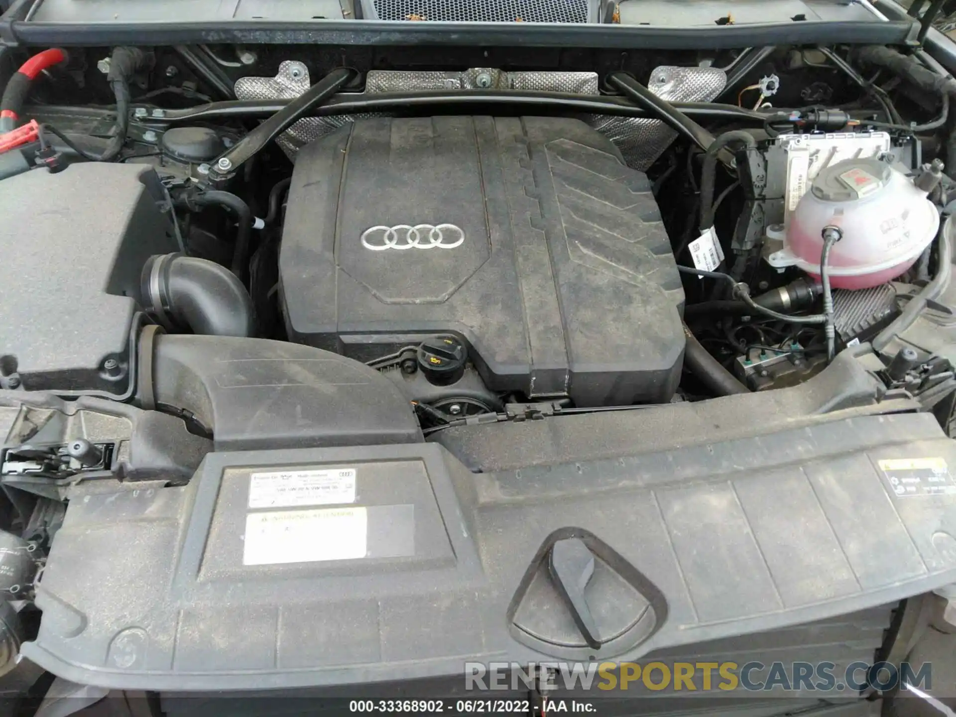 10 Photograph of a damaged car WA1AAAFY3M2079639 AUDI Q5 2021