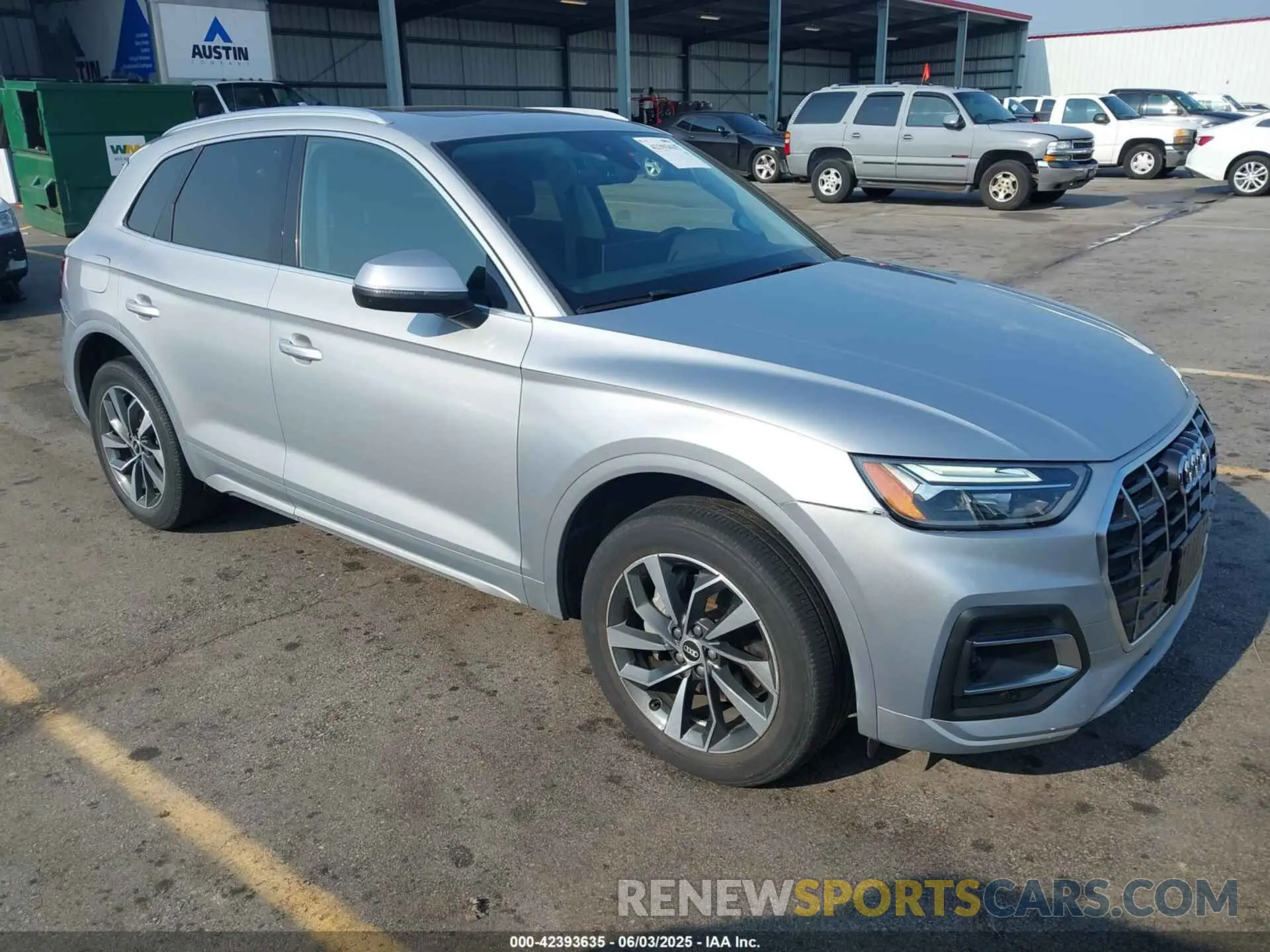 1 Photograph of a damaged car WA1AAAFY4M2004691 AUDI Q5 2021
