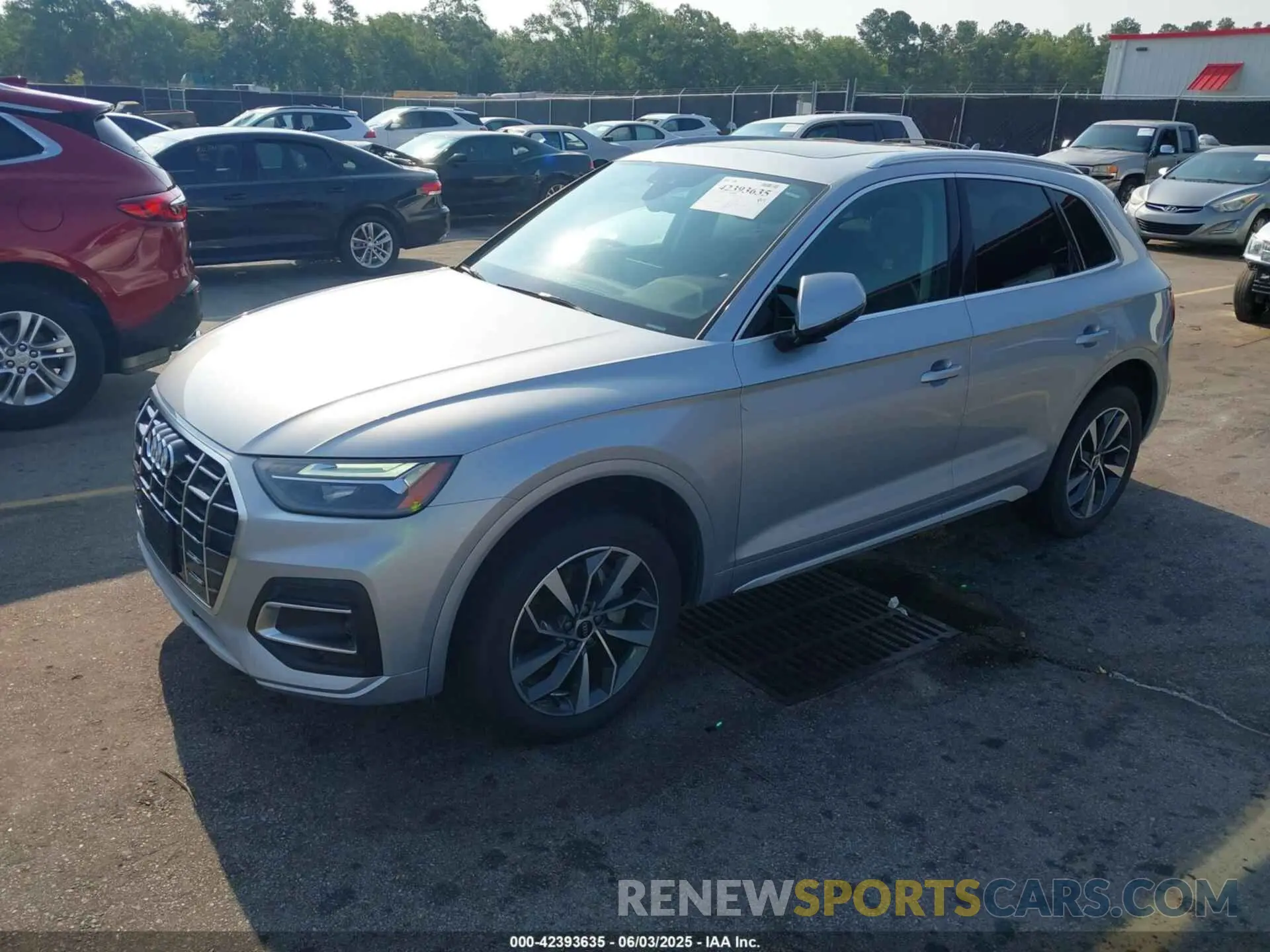 2 Photograph of a damaged car WA1AAAFY4M2004691 AUDI Q5 2021