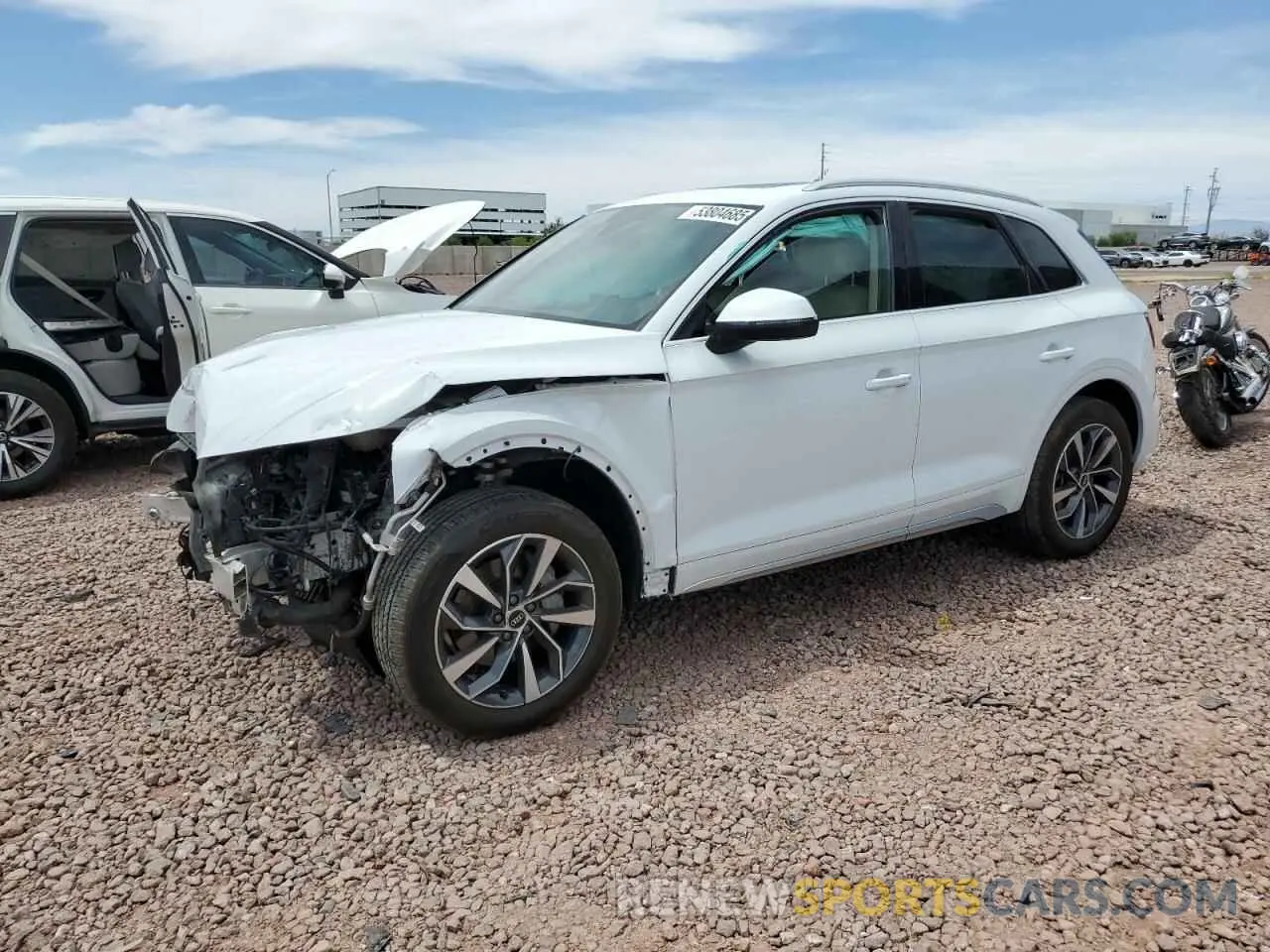1 Photograph of a damaged car WA1AAAFY4M2032460 AUDI Q5 2021