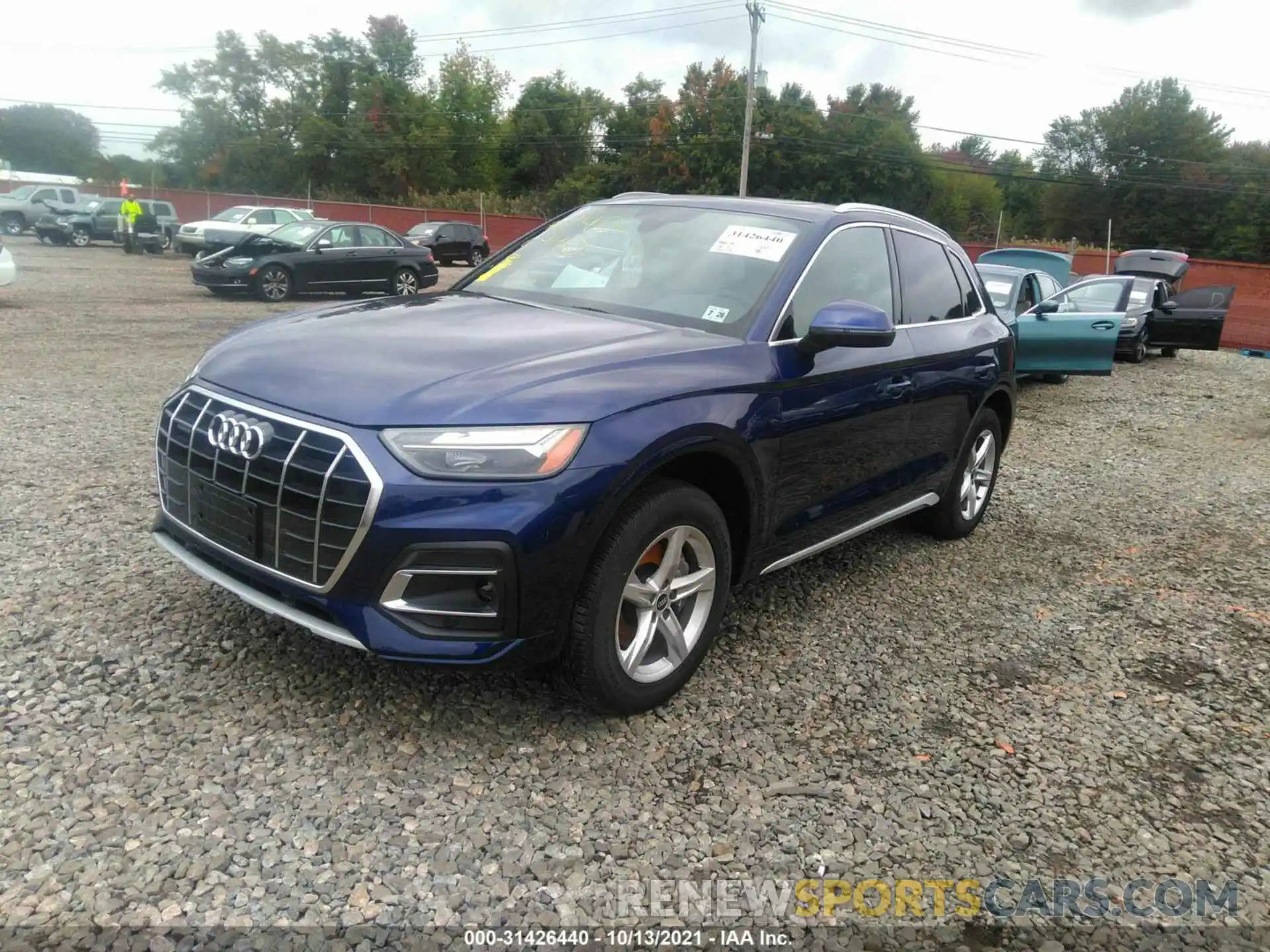 2 Photograph of a damaged car WA1AAAFY4M2111398 AUDI Q5 2021