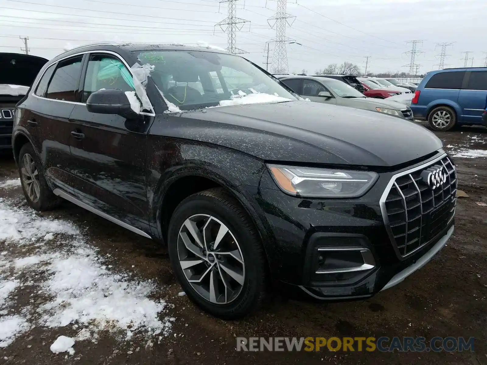 1 Photograph of a damaged car WA1AAAFY5M2032872 AUDI Q5 2021