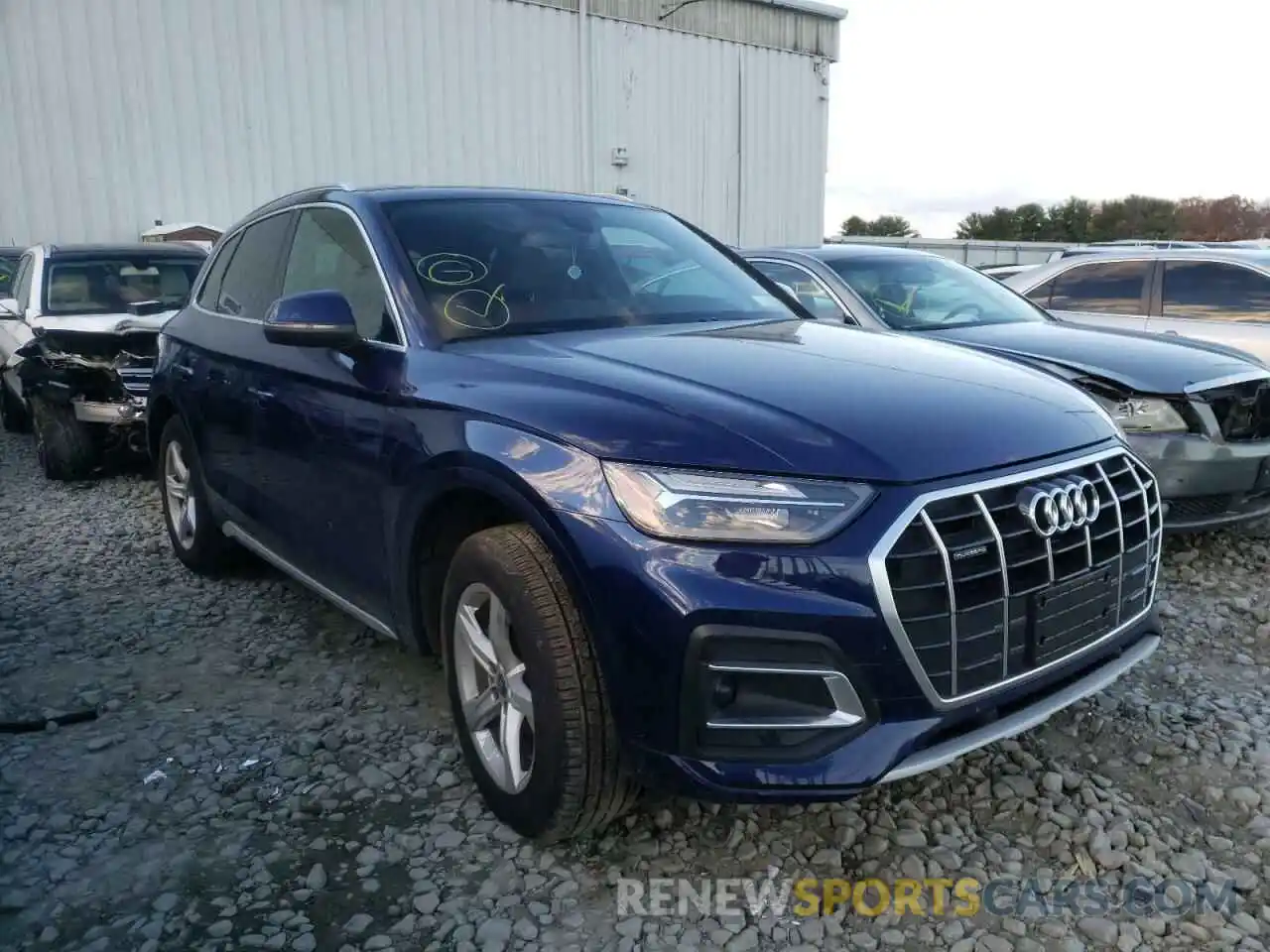 1 Photograph of a damaged car WA1AAAFY5M2051745 AUDI Q5 2021