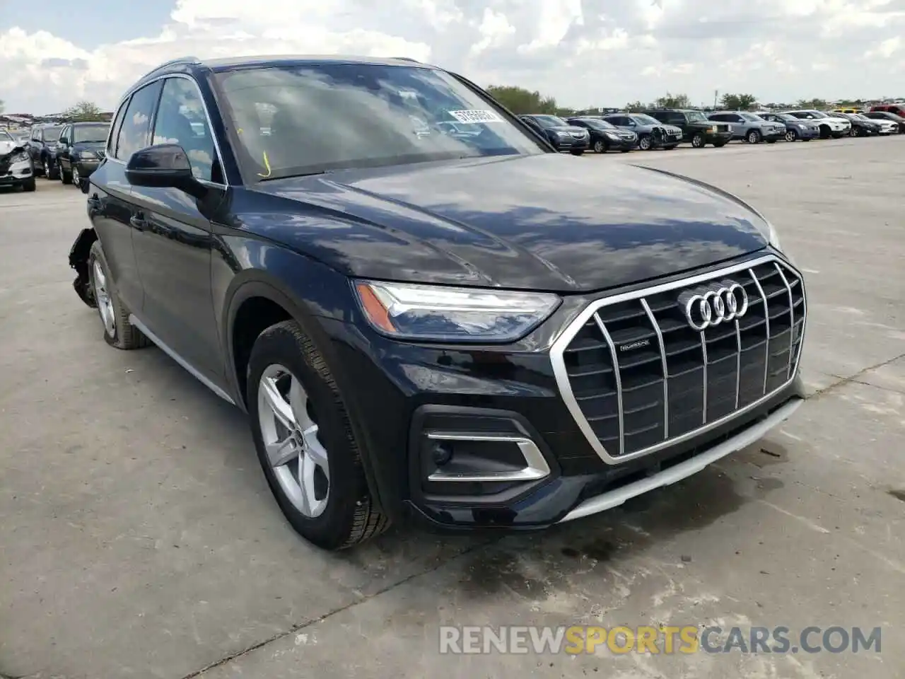 1 Photograph of a damaged car WA1AAAFY5M2099195 AUDI Q5 2021