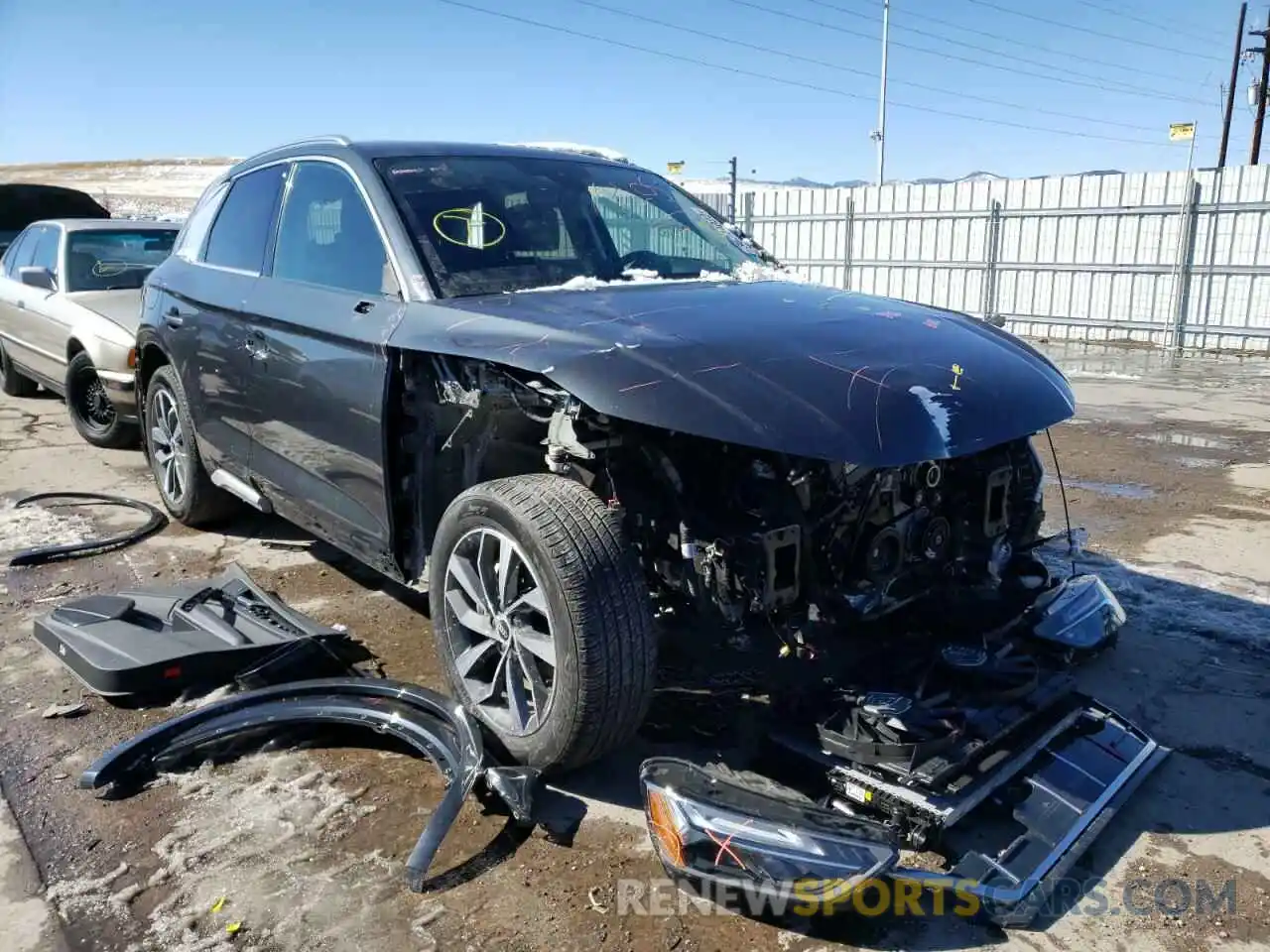 1 Photograph of a damaged car WA1AAAFY6M2049826 AUDI Q5 2021