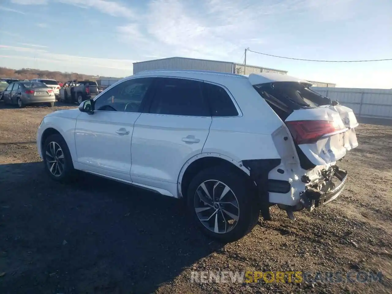 2 Photograph of a damaged car WA1AAAFY7M2006595 AUDI Q5 2021