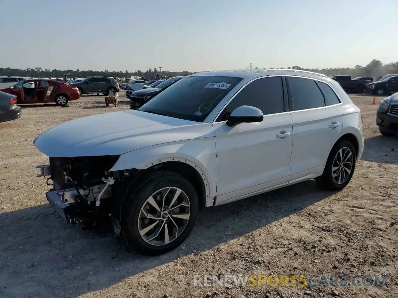 1 Photograph of a damaged car WA1AAAFY7M2014289 AUDI Q5 2021