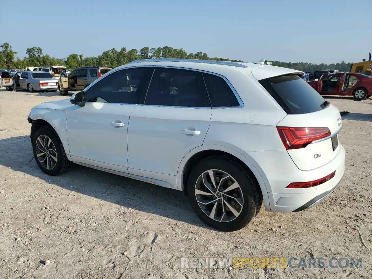 2 Photograph of a damaged car WA1AAAFY7M2014289 AUDI Q5 2021