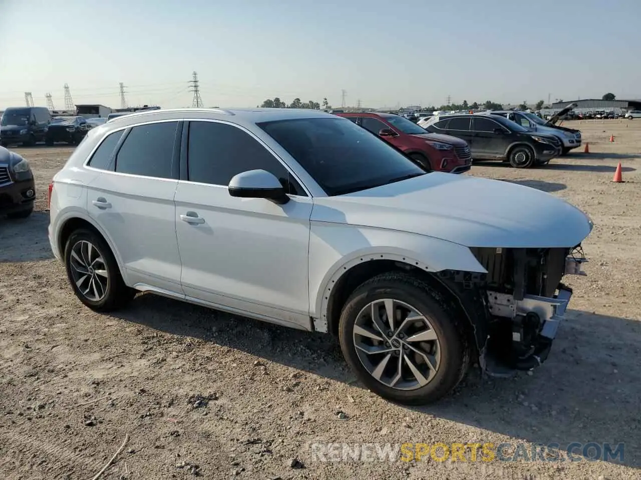 4 Photograph of a damaged car WA1AAAFY7M2014289 AUDI Q5 2021
