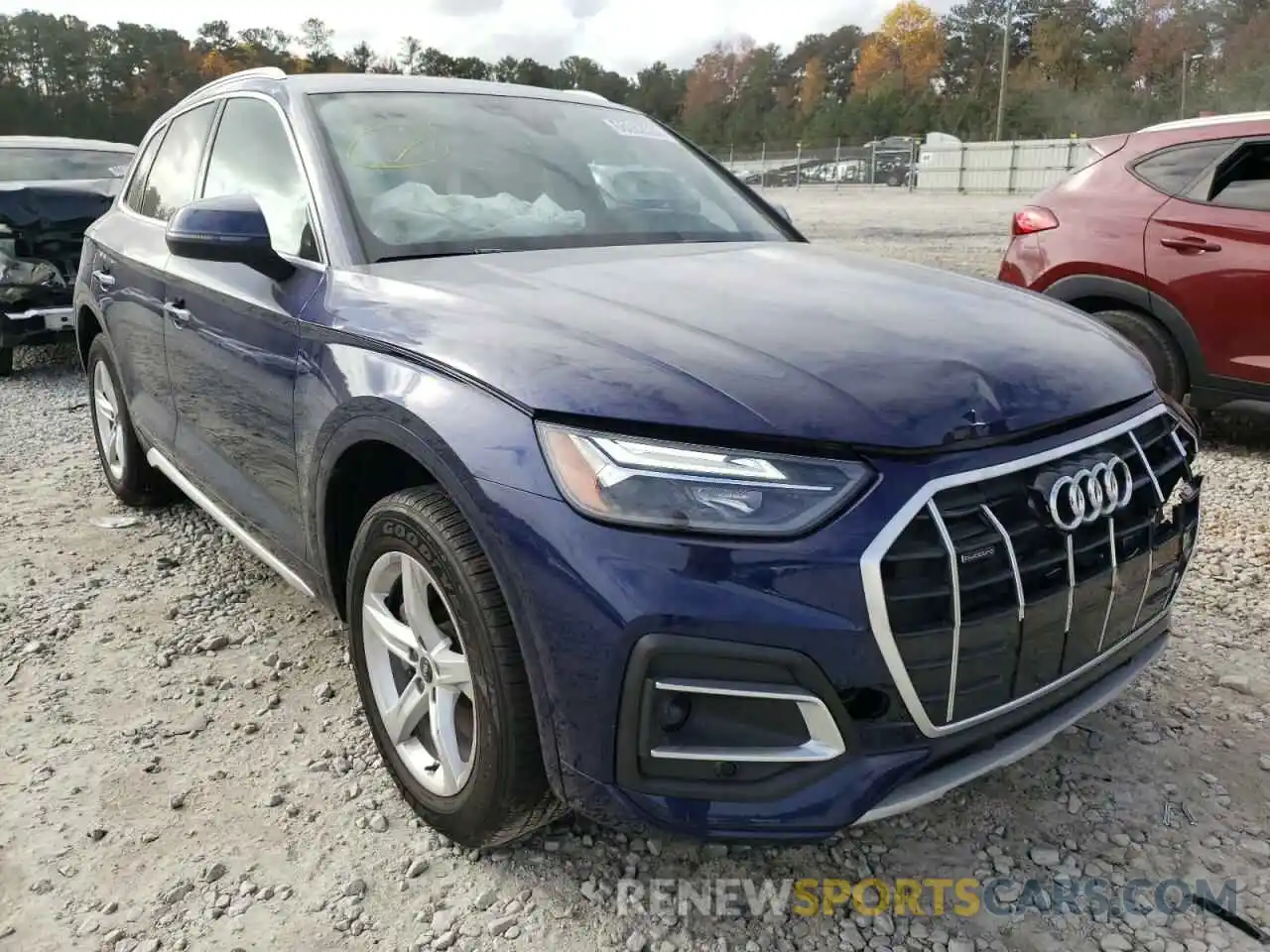 1 Photograph of a damaged car WA1AAAFY7M2044649 AUDI Q5 2021