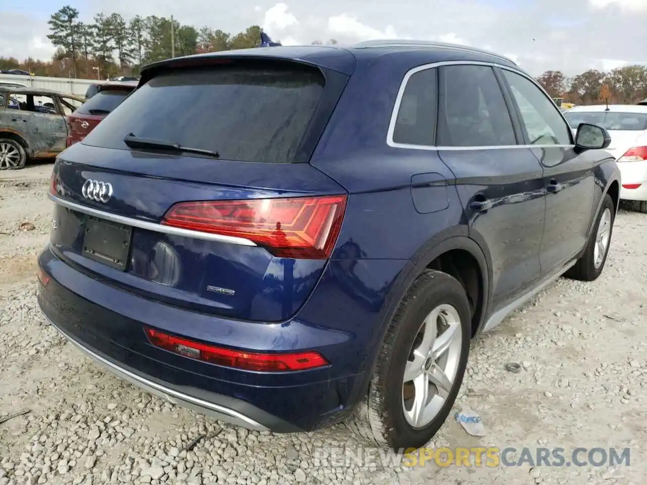 4 Photograph of a damaged car WA1AAAFY7M2044649 AUDI Q5 2021