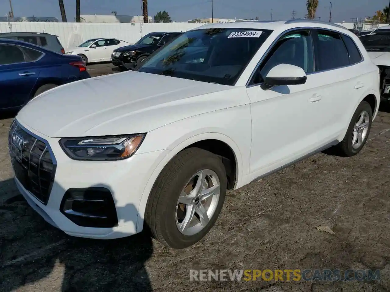 1 Photograph of a damaged car WA1AAAFY7M2051438 AUDI Q5 2021