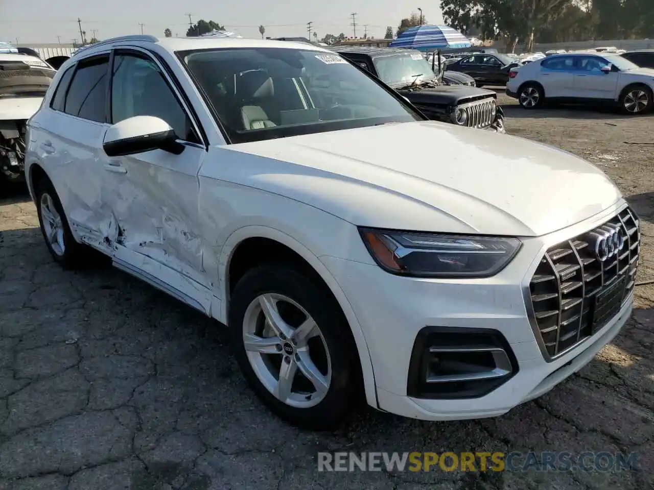 4 Photograph of a damaged car WA1AAAFY7M2051438 AUDI Q5 2021